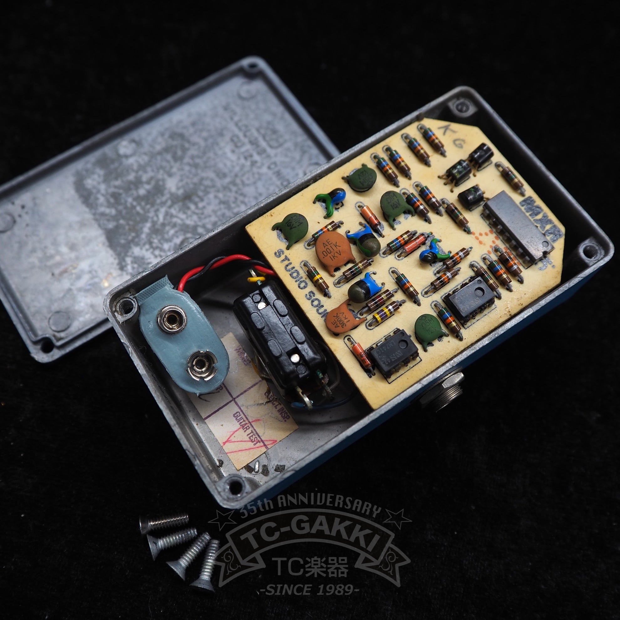 Blue Box (Script Logo/BUD Case) - TC楽器 - TCGAKKI