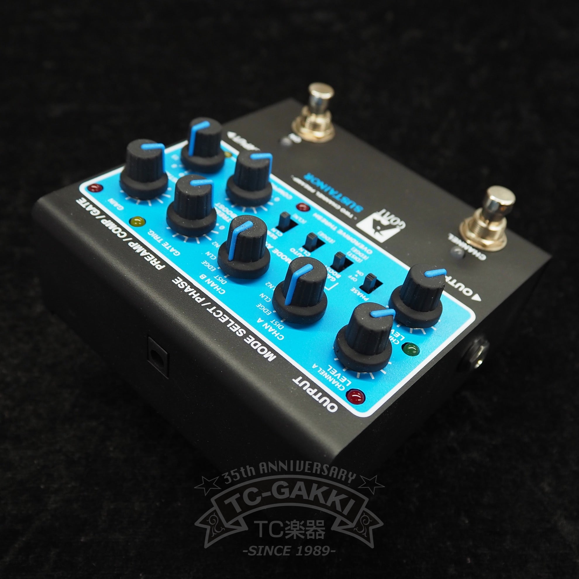 "BLUESERIES" SUSTAINOR + AC Adaptor (USED) - TC楽器 - TCGAKKI