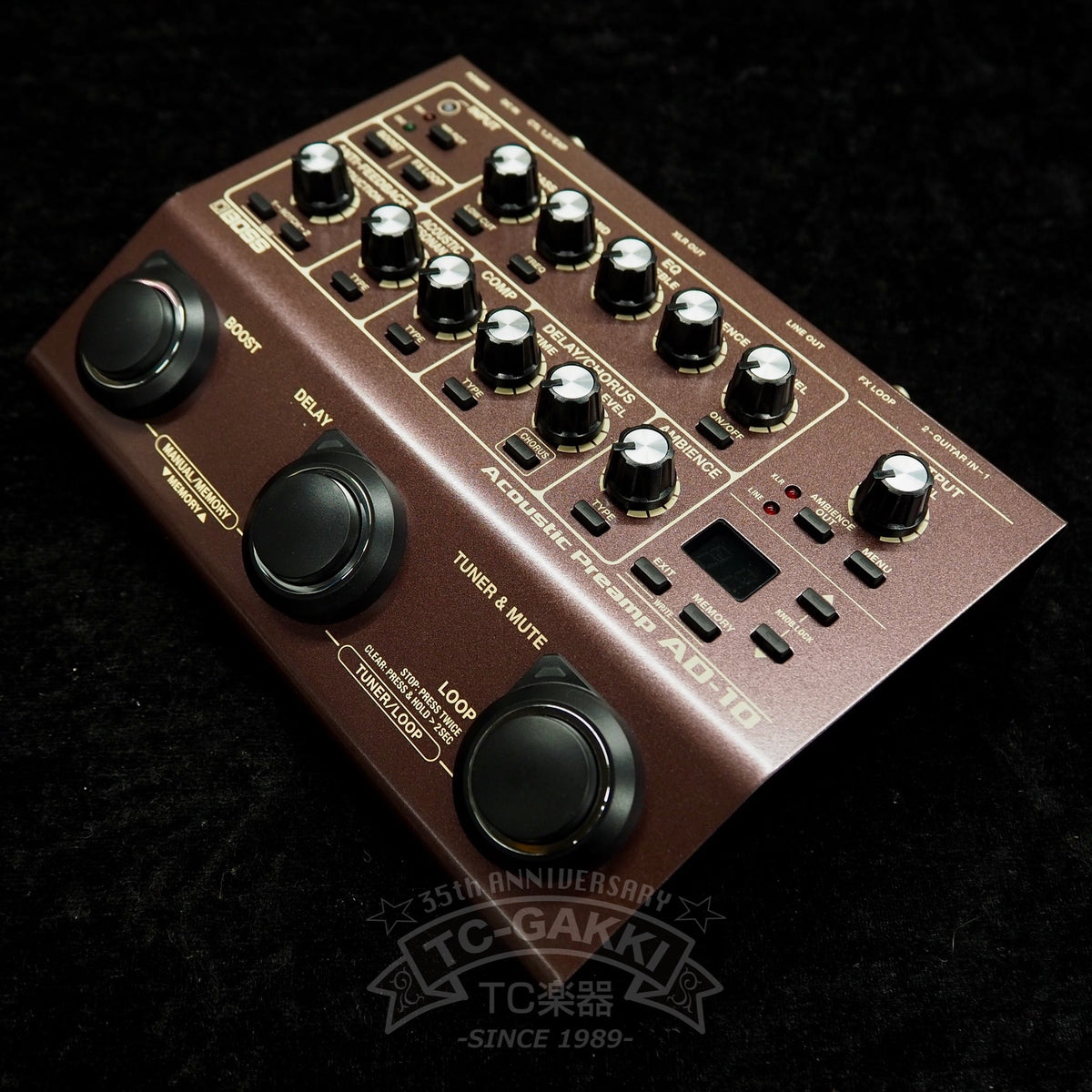 BOSS AD-10 Acoustic Preamp - TC楽器 - TCGAKKI