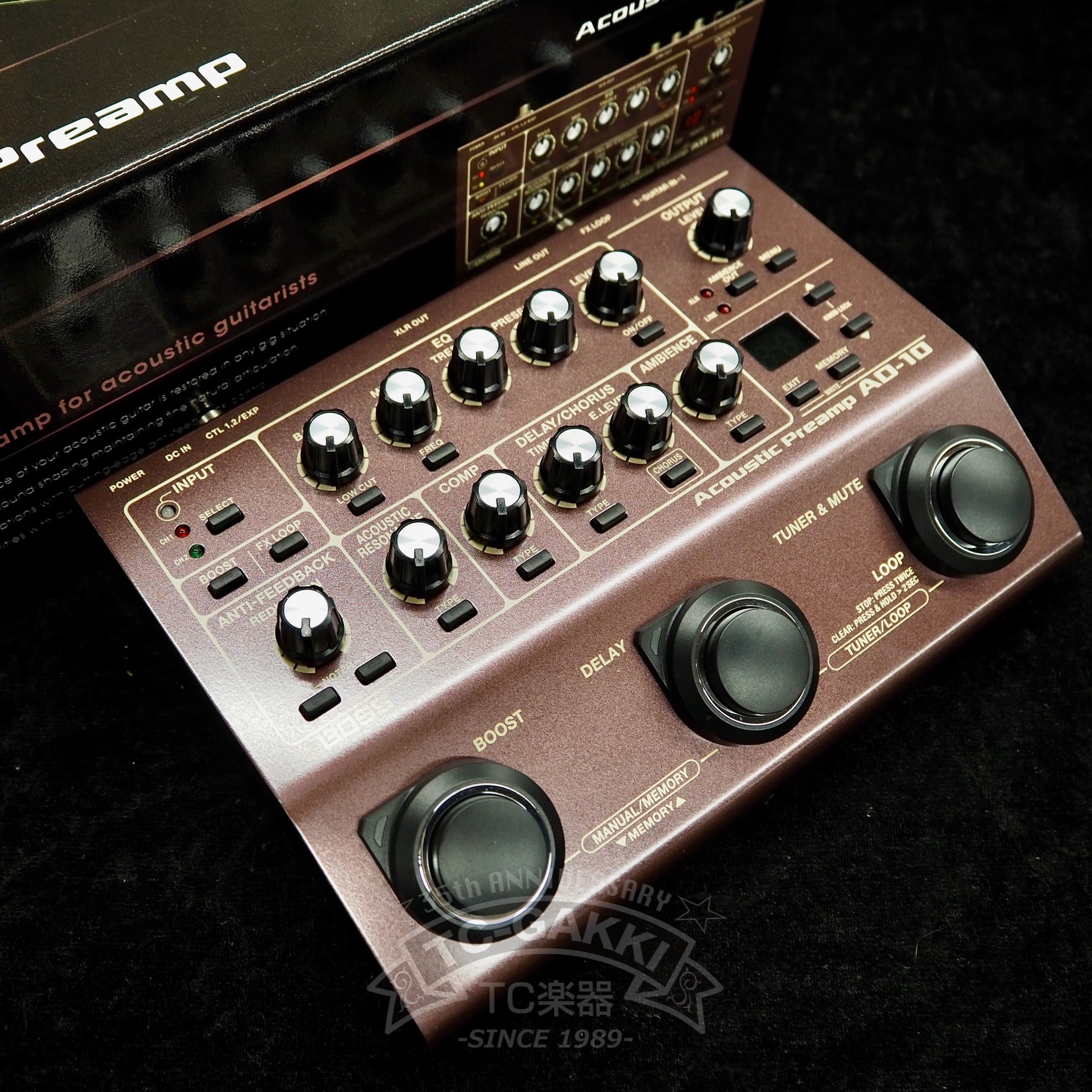 BOSS AD-10 Acoustic Preamp