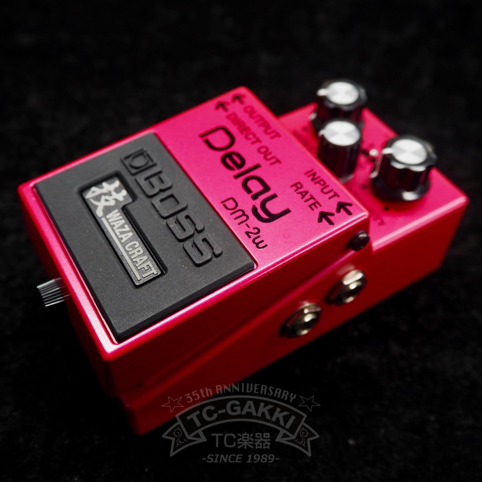 BOSS DM-2W Delay(技クラフト） BOSS DM-2W Delay Waza Craft Guitar Effects Pedal | Guitar Center