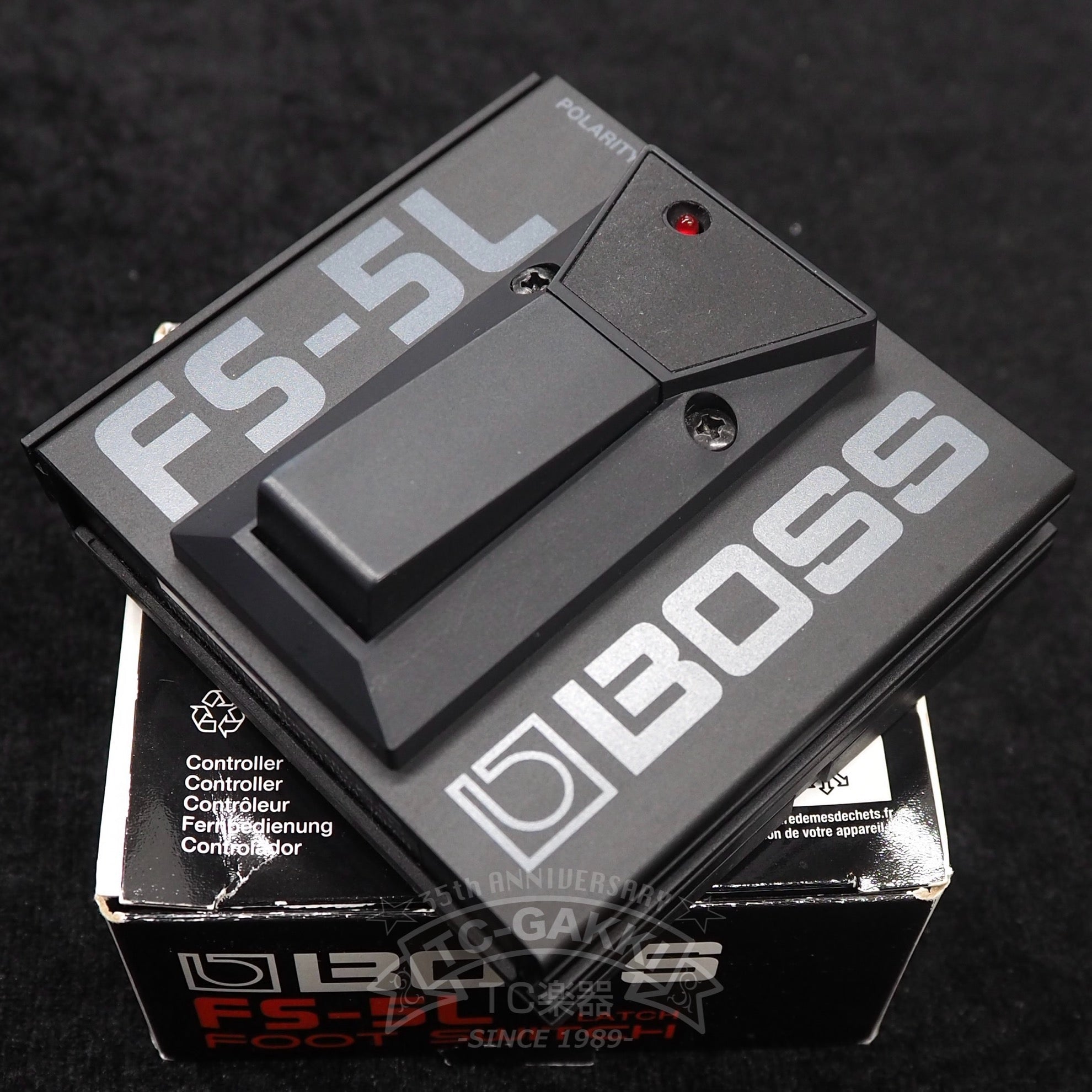 BOSS FS - 5L LATCH FOOT SWITCH - TC楽器 - TCGAKKI