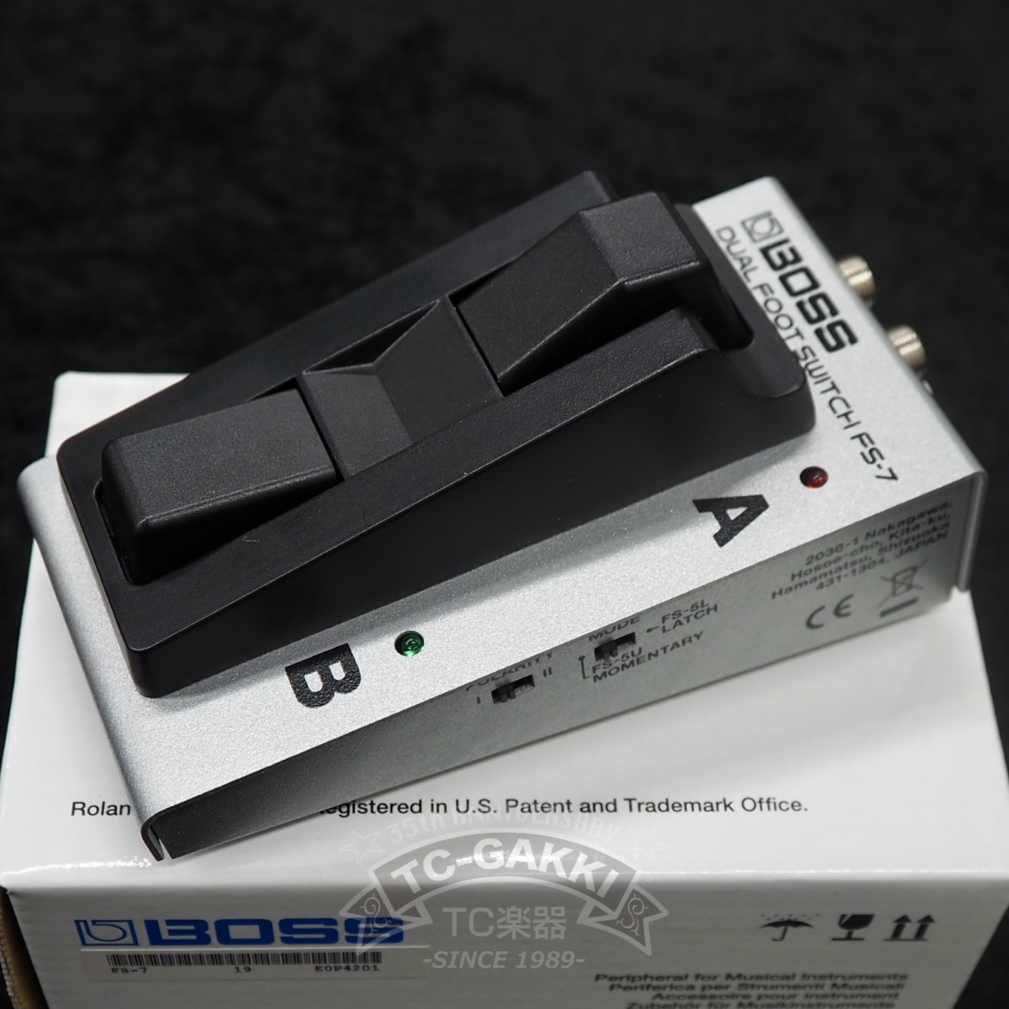 BOSS FS - 7 Dual Foot Switch - TC楽器 - TCGAKKI