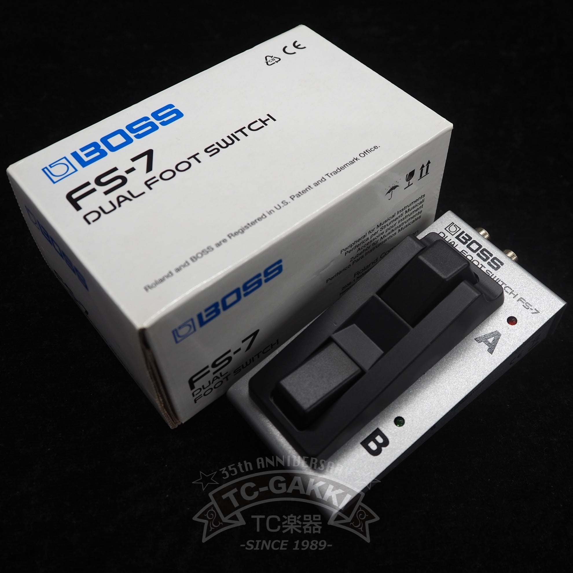 BOSS FS-7 Dual Foot Switch - TC楽器 - TCGAKKI