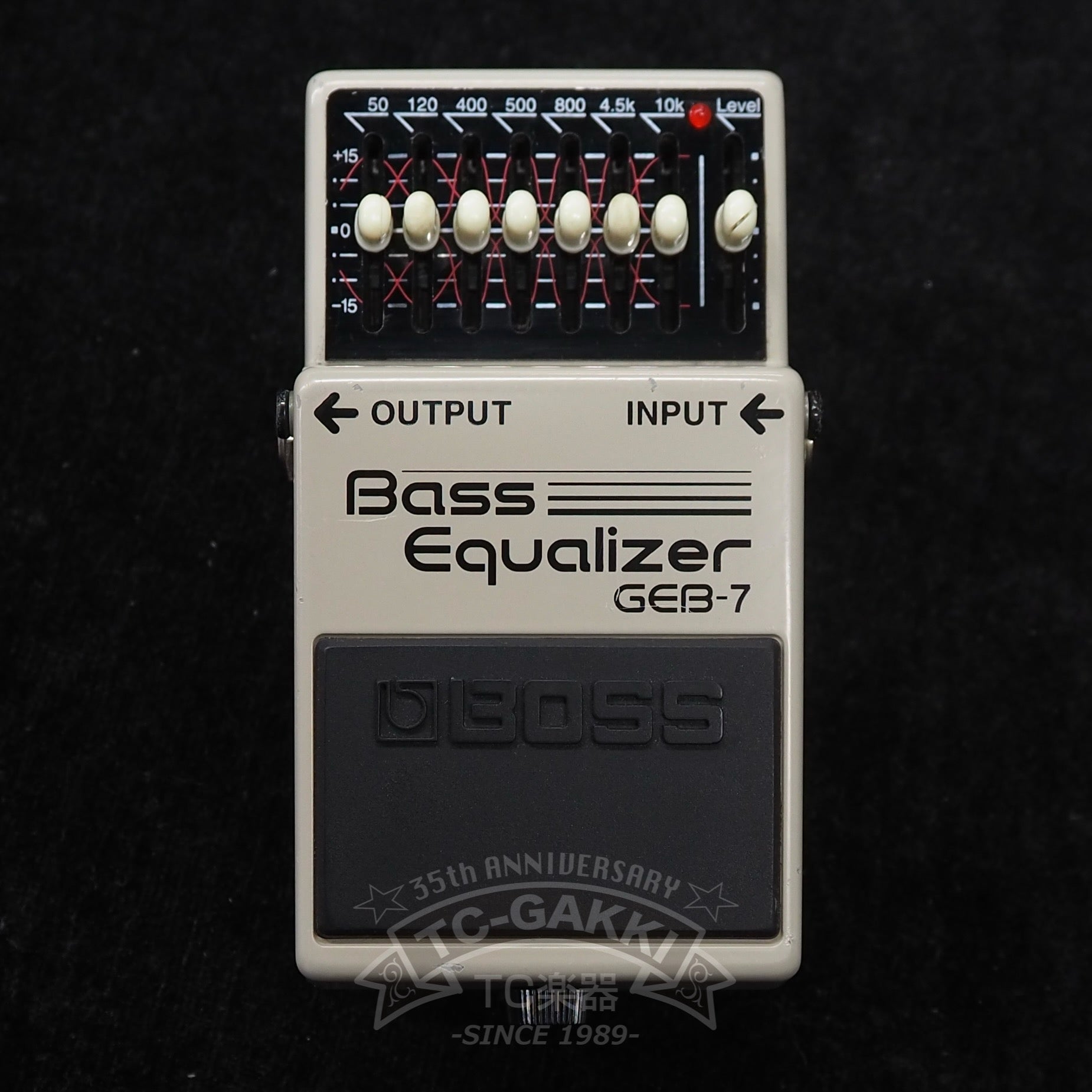 BOSS GEB-7 Bass Equalizer - TC楽器 - TCGAKKI