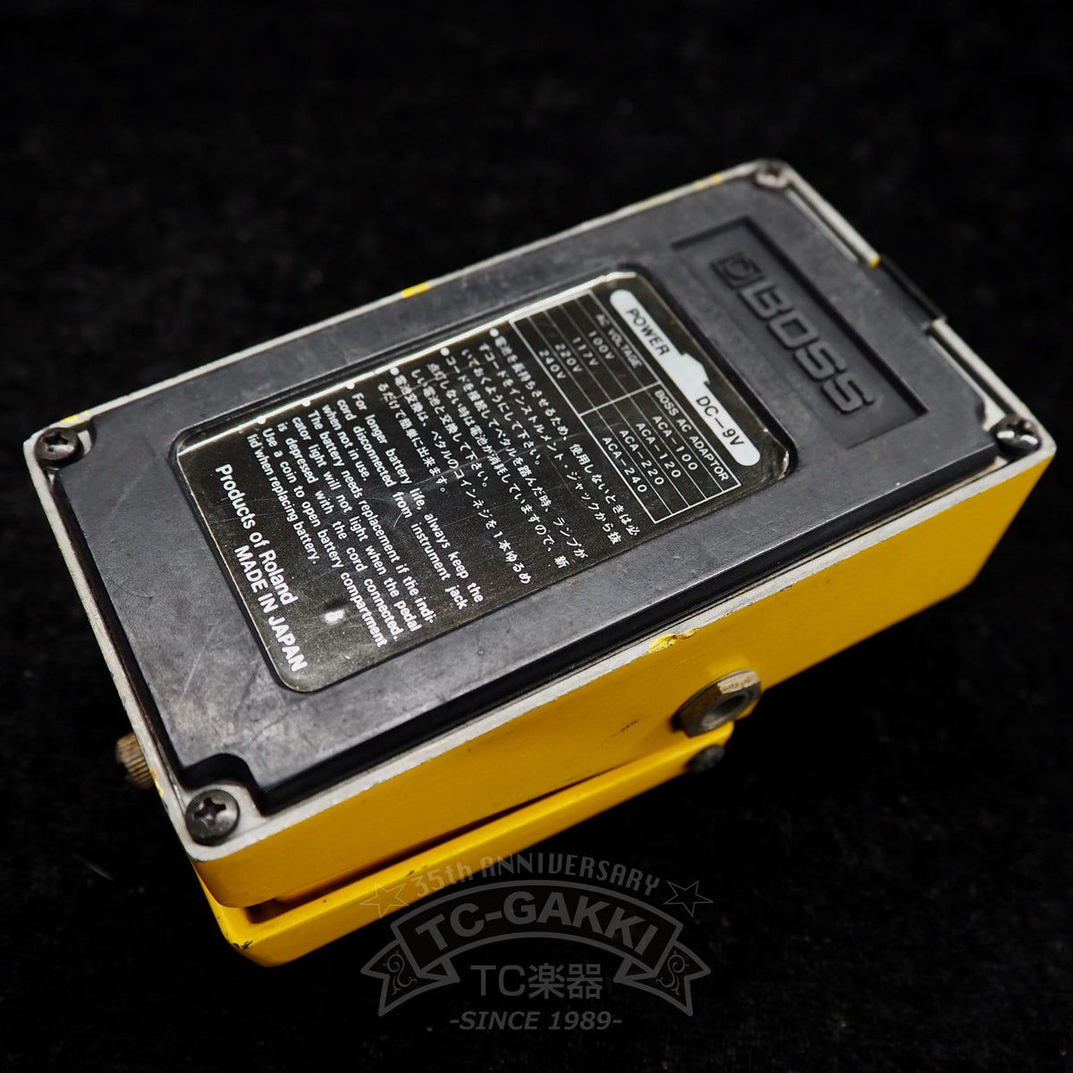 BOSS OD-1 Over Drive (Silver Screw/JAPAN/JRC4558D) - TC楽器 - TCGAKKI