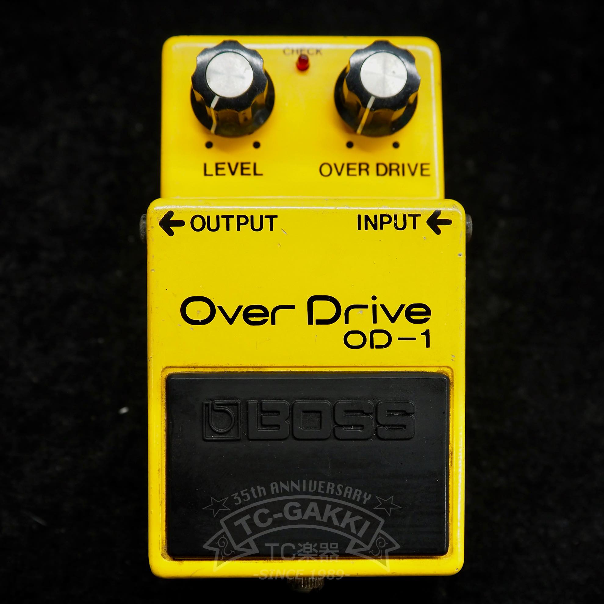 BOSS OD-1 Over Drive (Silver Screw/JAPAN/JRC4558D) - TC楽器 - TCGAKKI