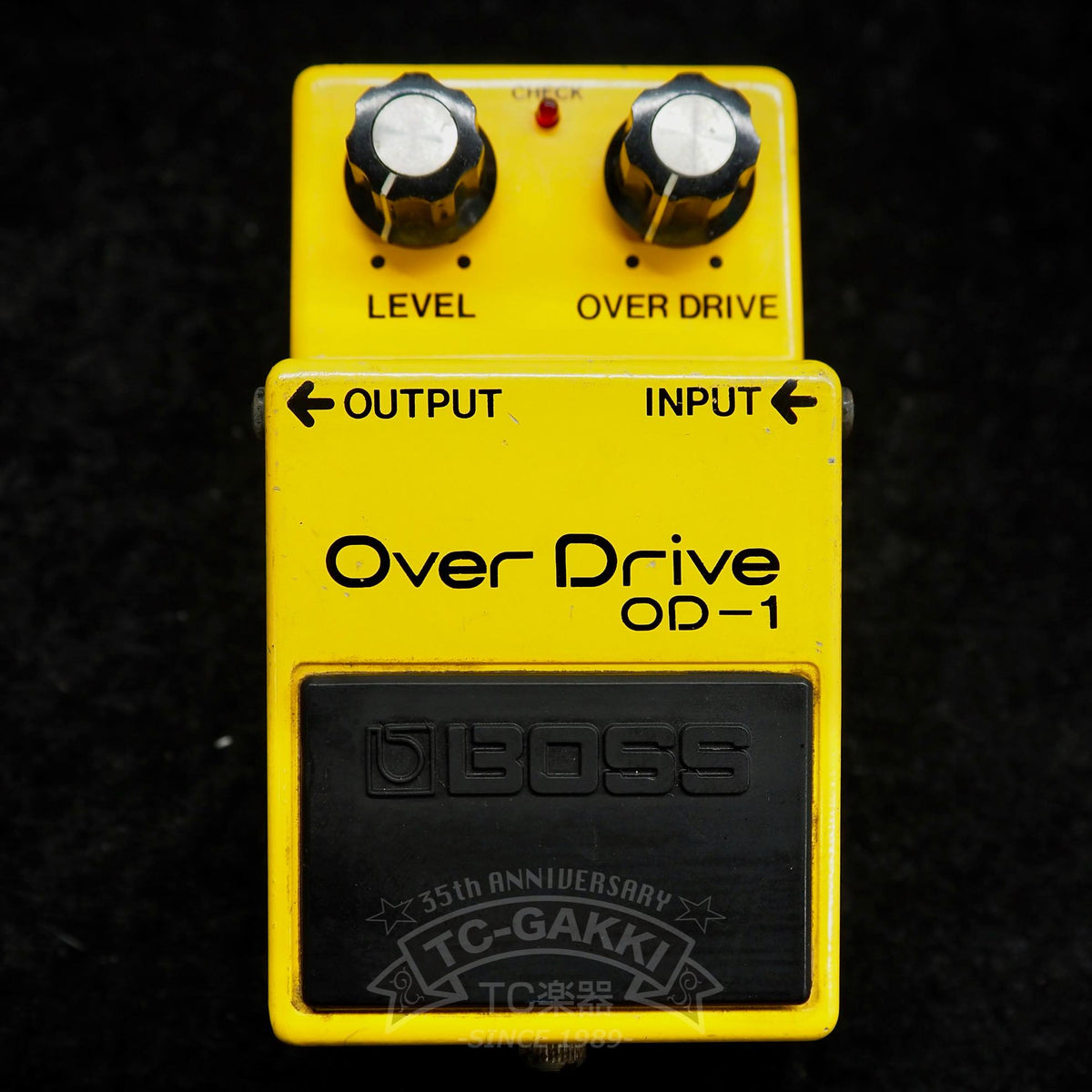 BOSS OD-1 Over Drive (Silver Screw/JAPAN/JRC4558D) - TC楽器 - TCGAKKI