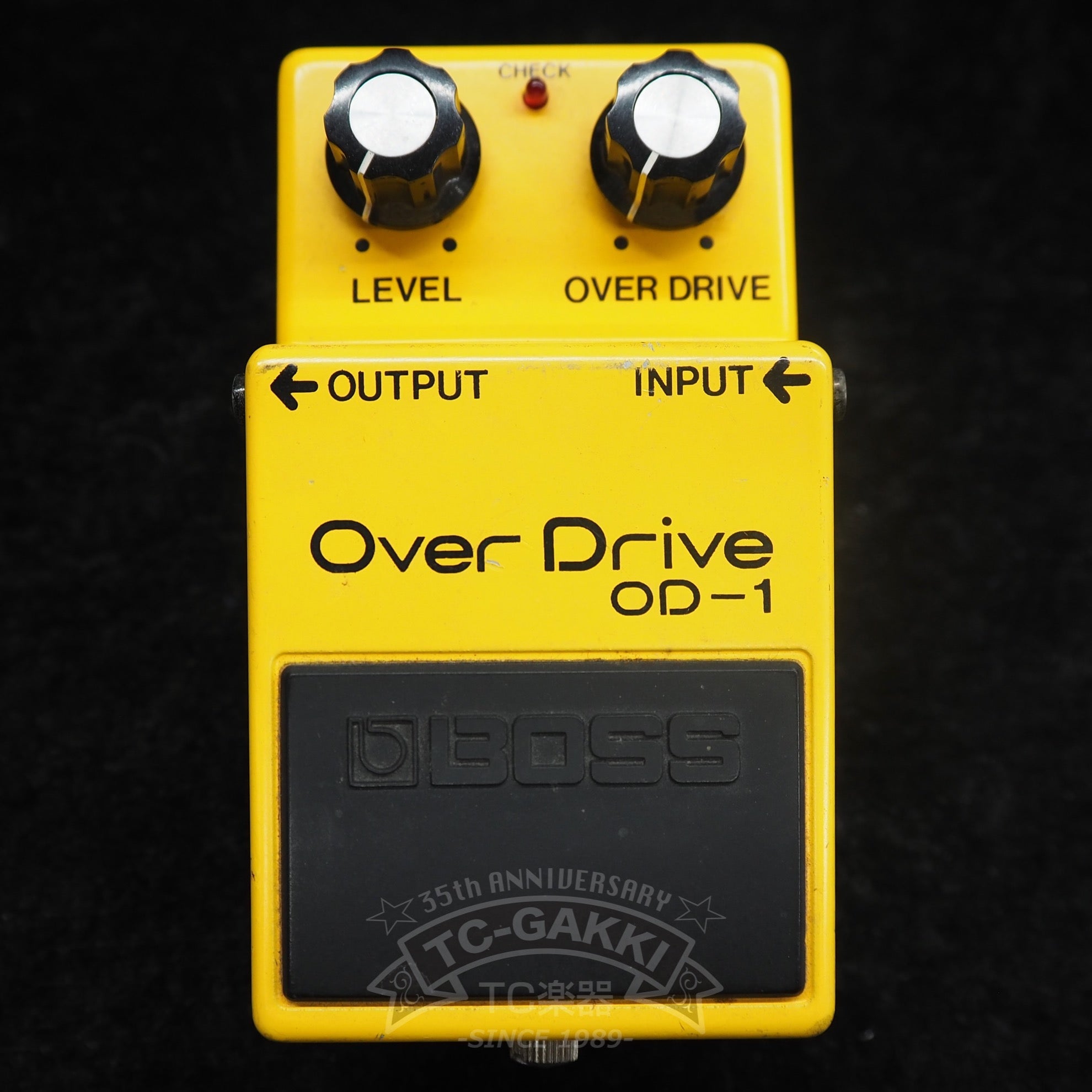 BOSS OD - 1 Over Drive (Silver Screw/JAPAN/JRC4558D) - TC楽器 - TCGAKKI