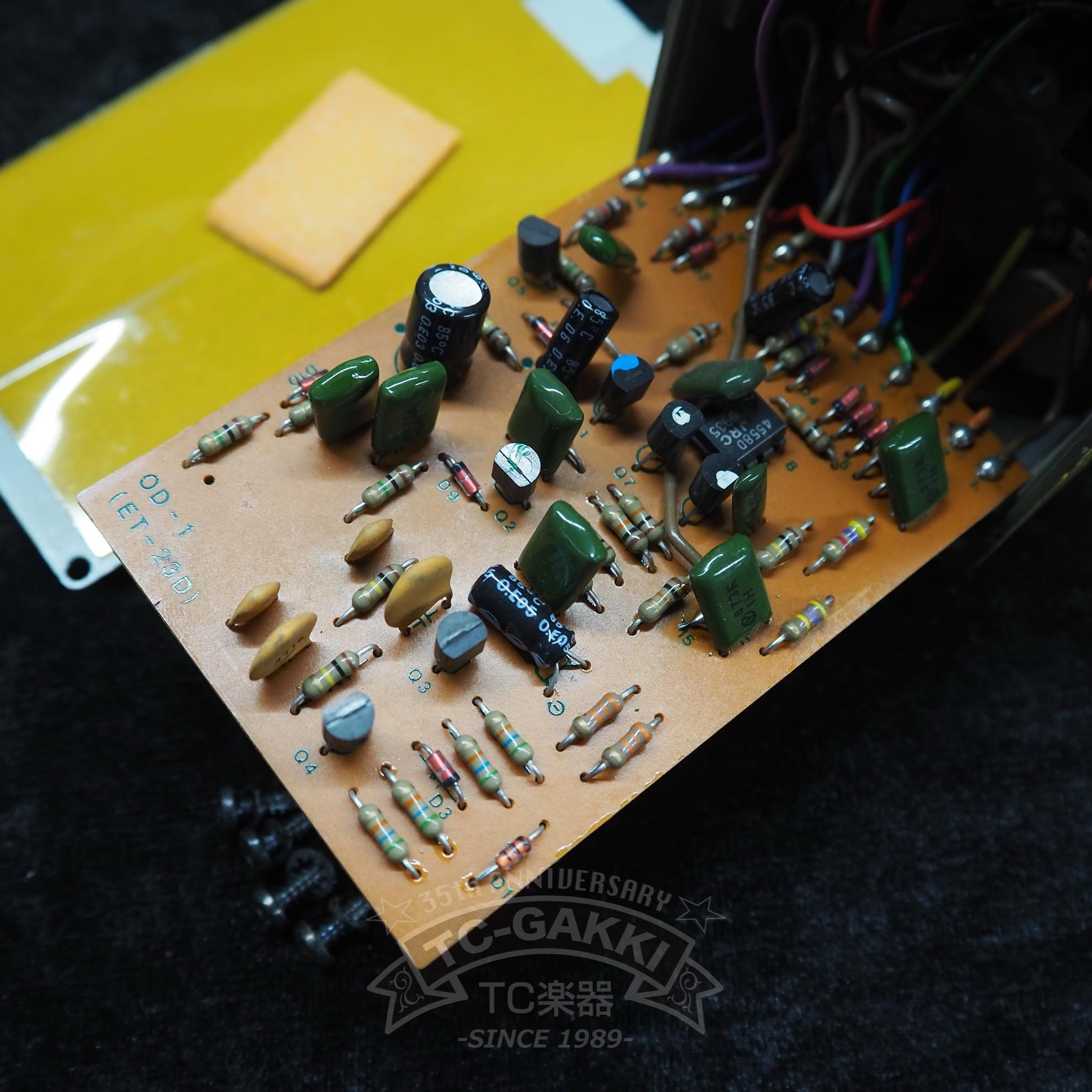 BOSS OD-1 Over Drive (Silver Screw/JAPAN/JRC4558D) - TC楽器 - TCGAKKI