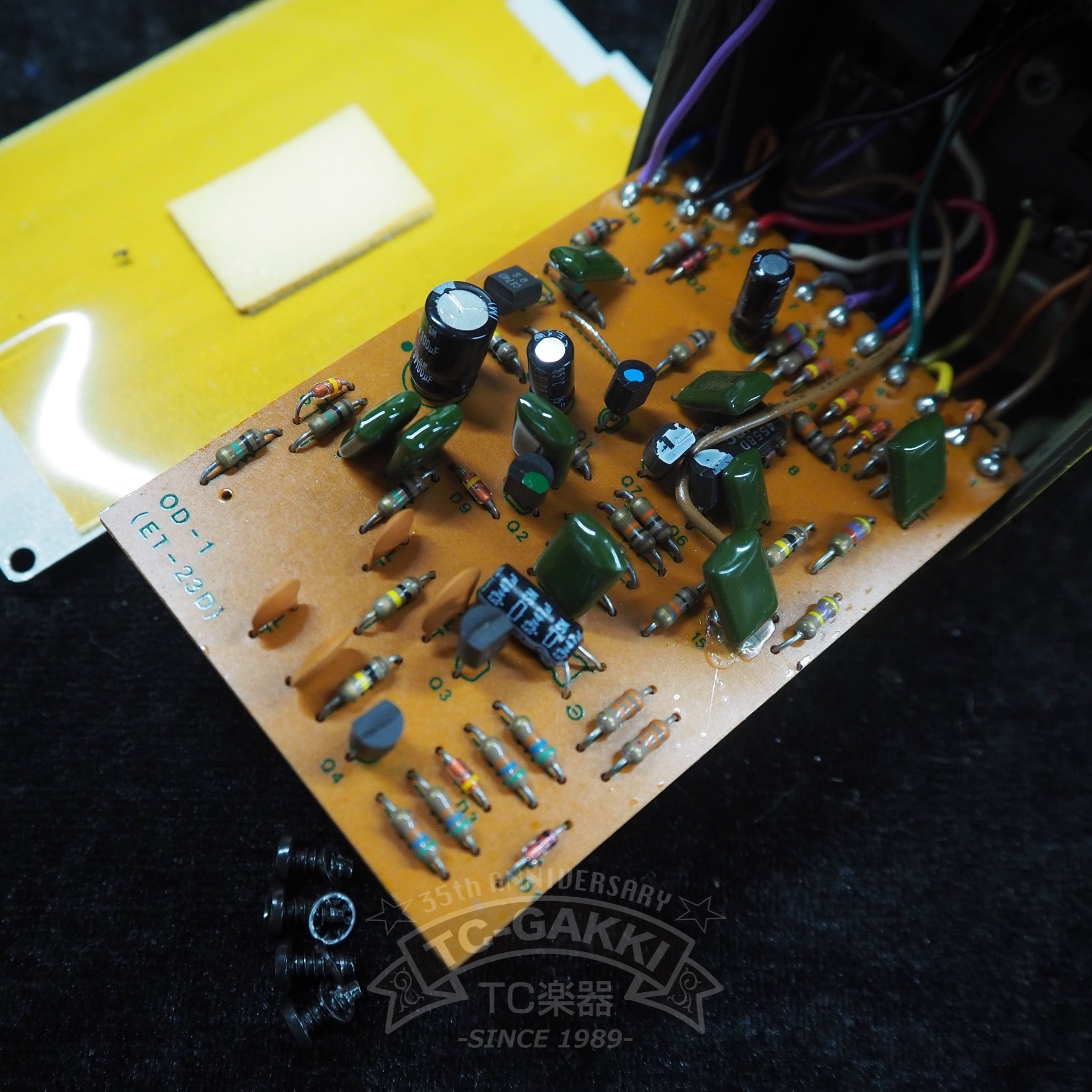 BOSS OD - 1 Over Drive (Silver Screw/JAPAN/JRC4558D) - TC楽器 - TCGAKKI