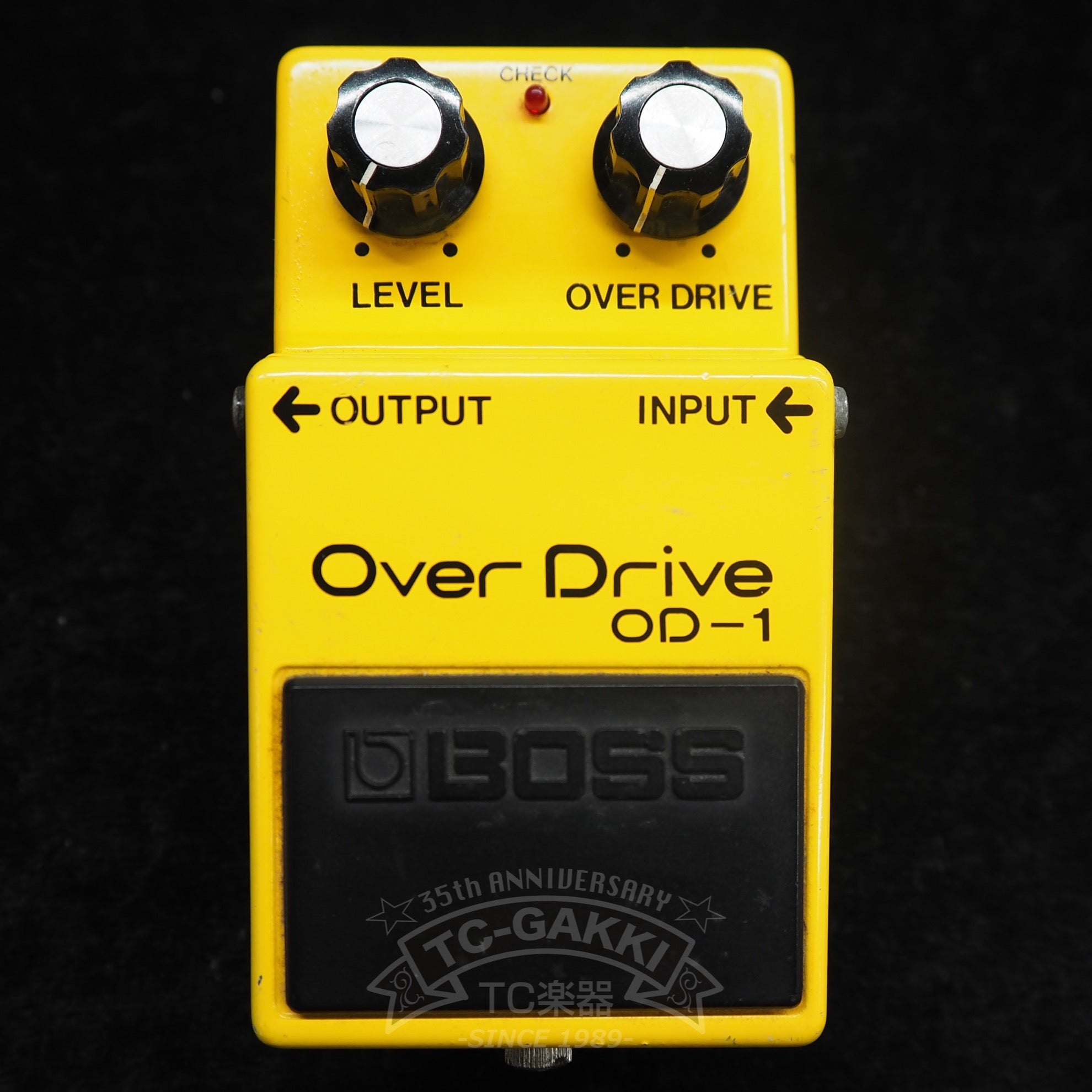 BOSS OD - 1 Over Drive (Silver Screw/JAPAN/NEC C4558C/9400) - TC楽器 - TCGAKKI