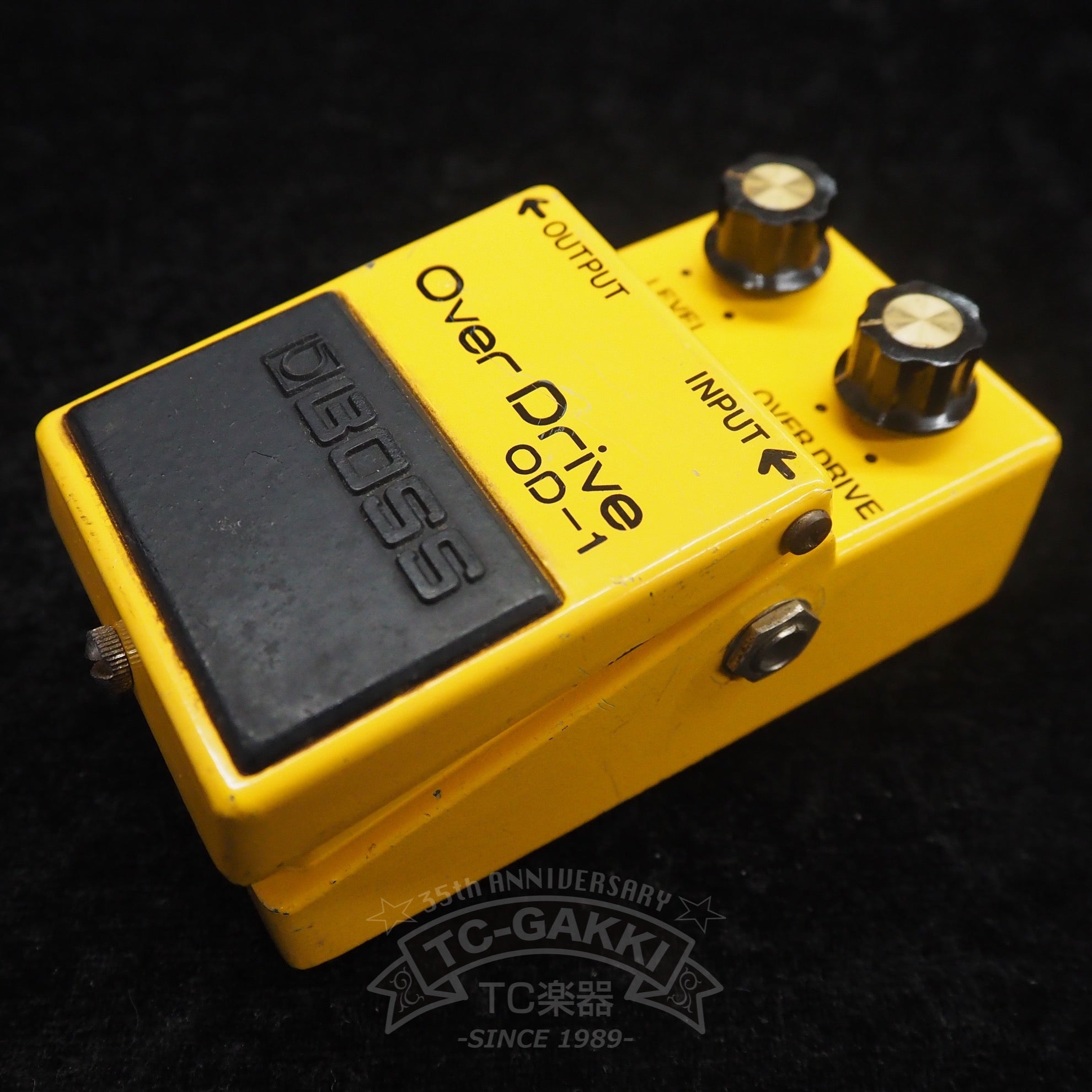 自作BOSS OD-1クアッド/μPC4741仕様/黄/9〜18V電源対応 BOSS OD-1を久しぶりにボードに載せました♬ | 吉川友さんを全力で応援