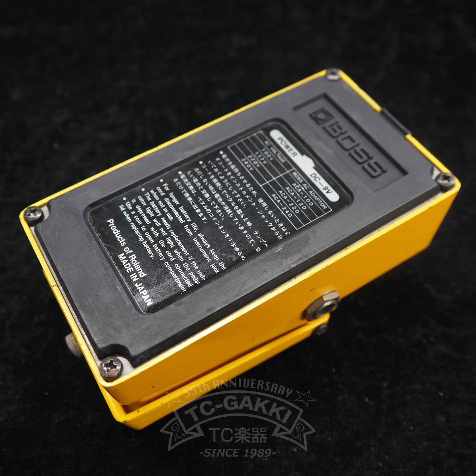 BOSS OD-1 Over Drive (Silver Screw/JAPAN/RC3403ADB/#7300)