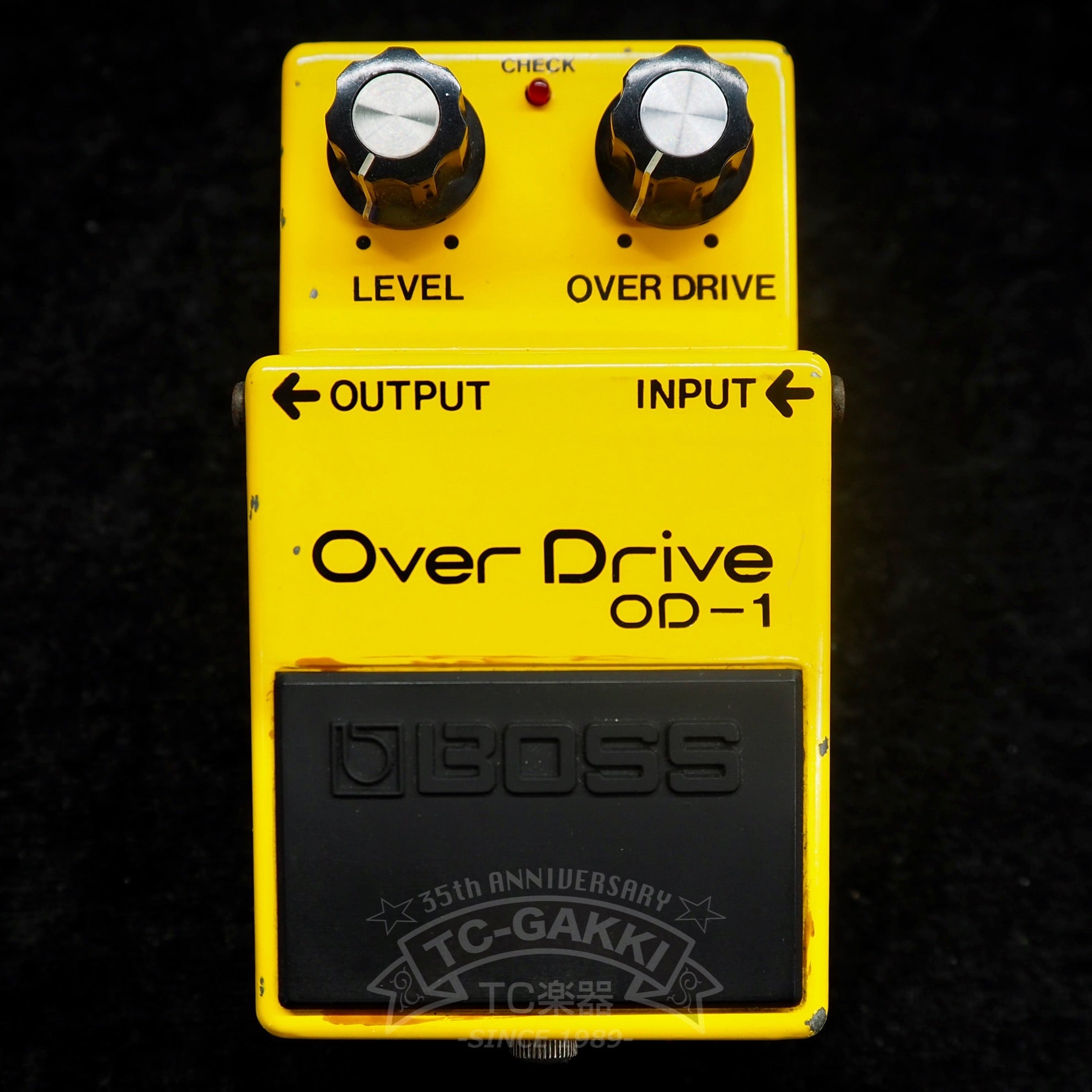 BOSS OD-1 Over Drive (Silver Screw/JAPAN/RC3403ADB/#7300)