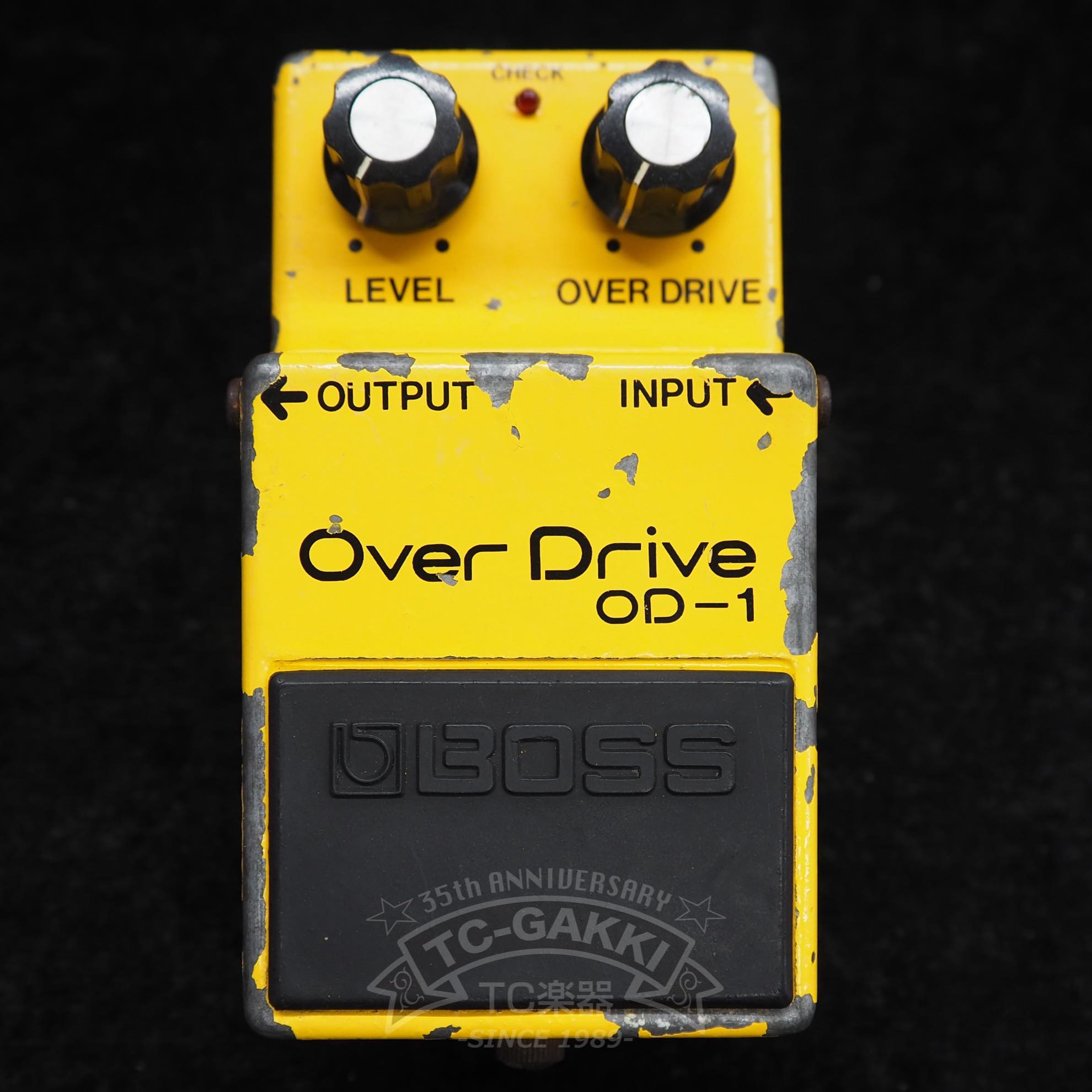 BOSS OverDrive OD-1 本体 ジャンク BOSS OD-1 Overdrive (Silver Screw/JAPAN/RC3403ADB/#8300) - TC