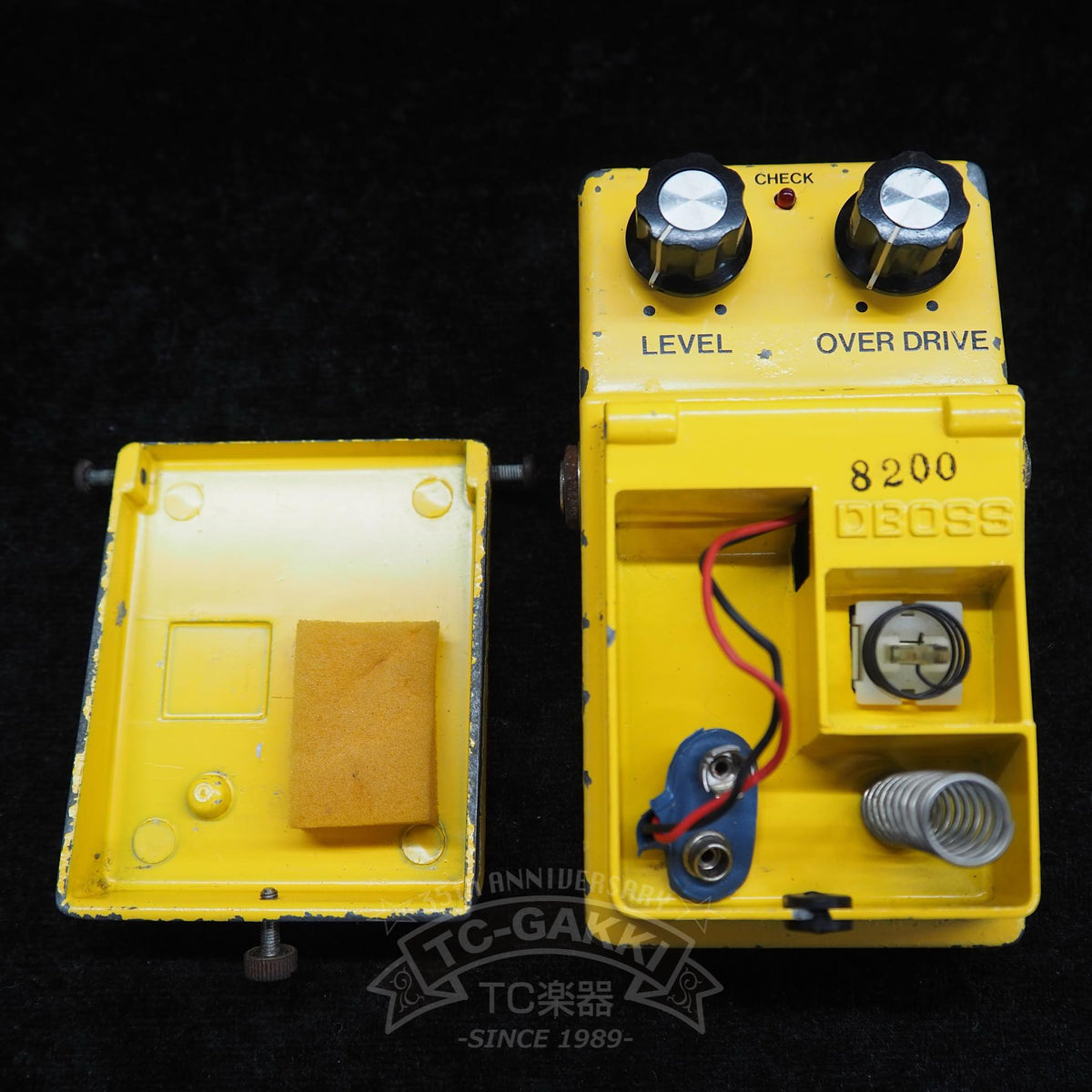 BOSS OD-1 Over Drive (Silver Screw/JAPAN/RC3403ADB/8200) - TC楽器 - TCGAKKI