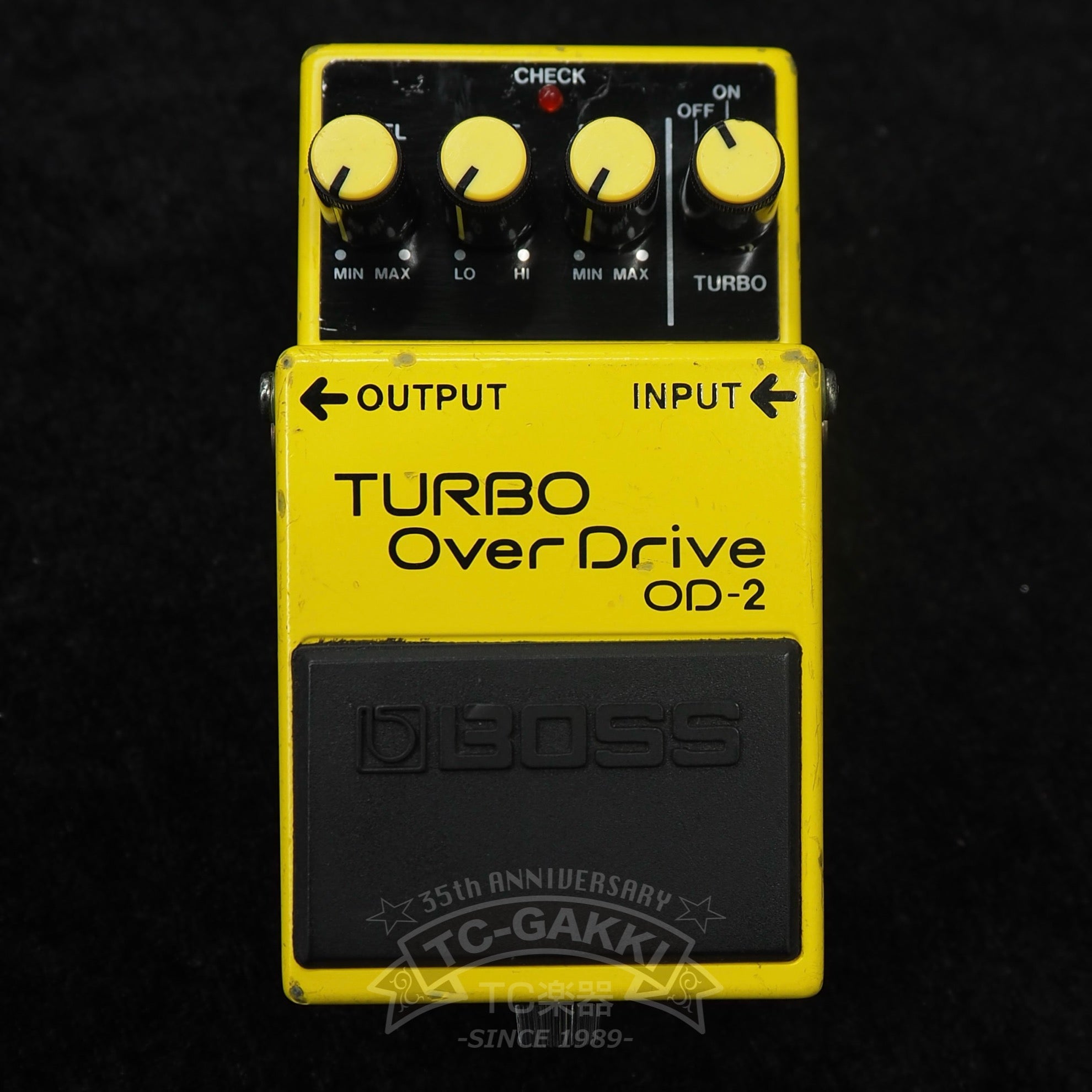 BOSS OD-2 TURBO Over Drive - TC楽器 - TCGAKKI