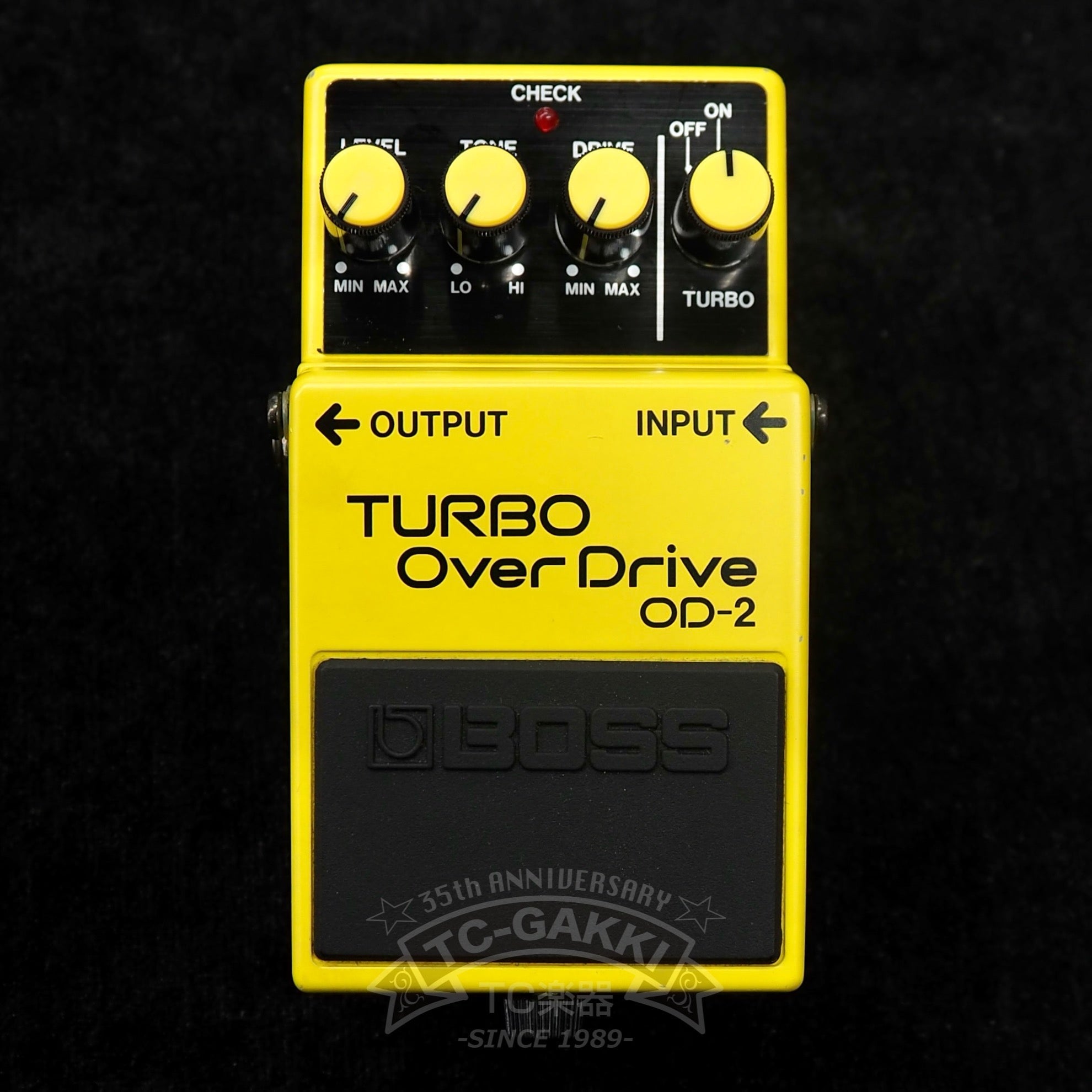BOSS OD-2 TURBO Over Drive (JAPAN) - TC楽器 - TCGAKKI