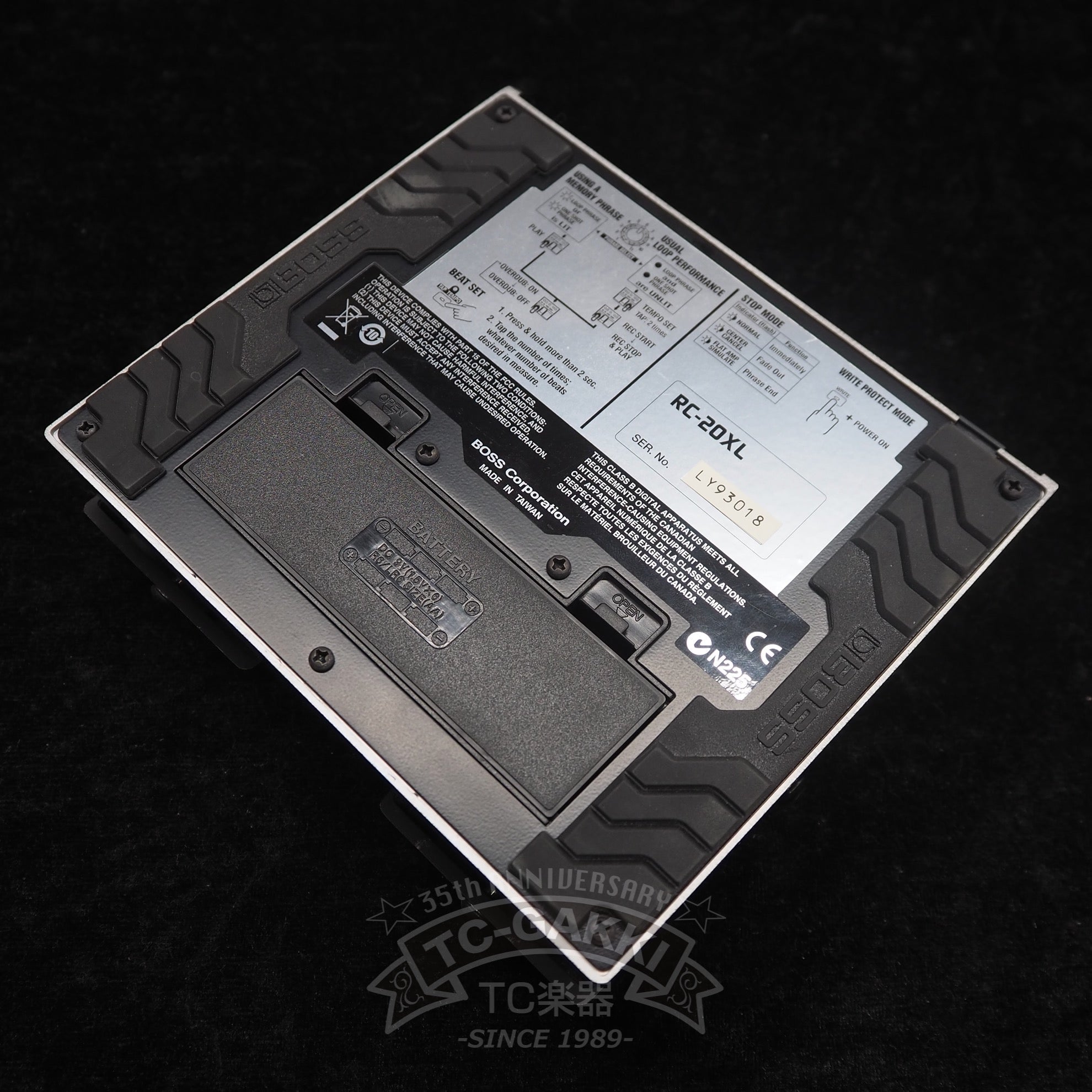 BOSS RC-20XL PHRASE RECORDER LOOP STATION - TC楽器 - TCGAKKI