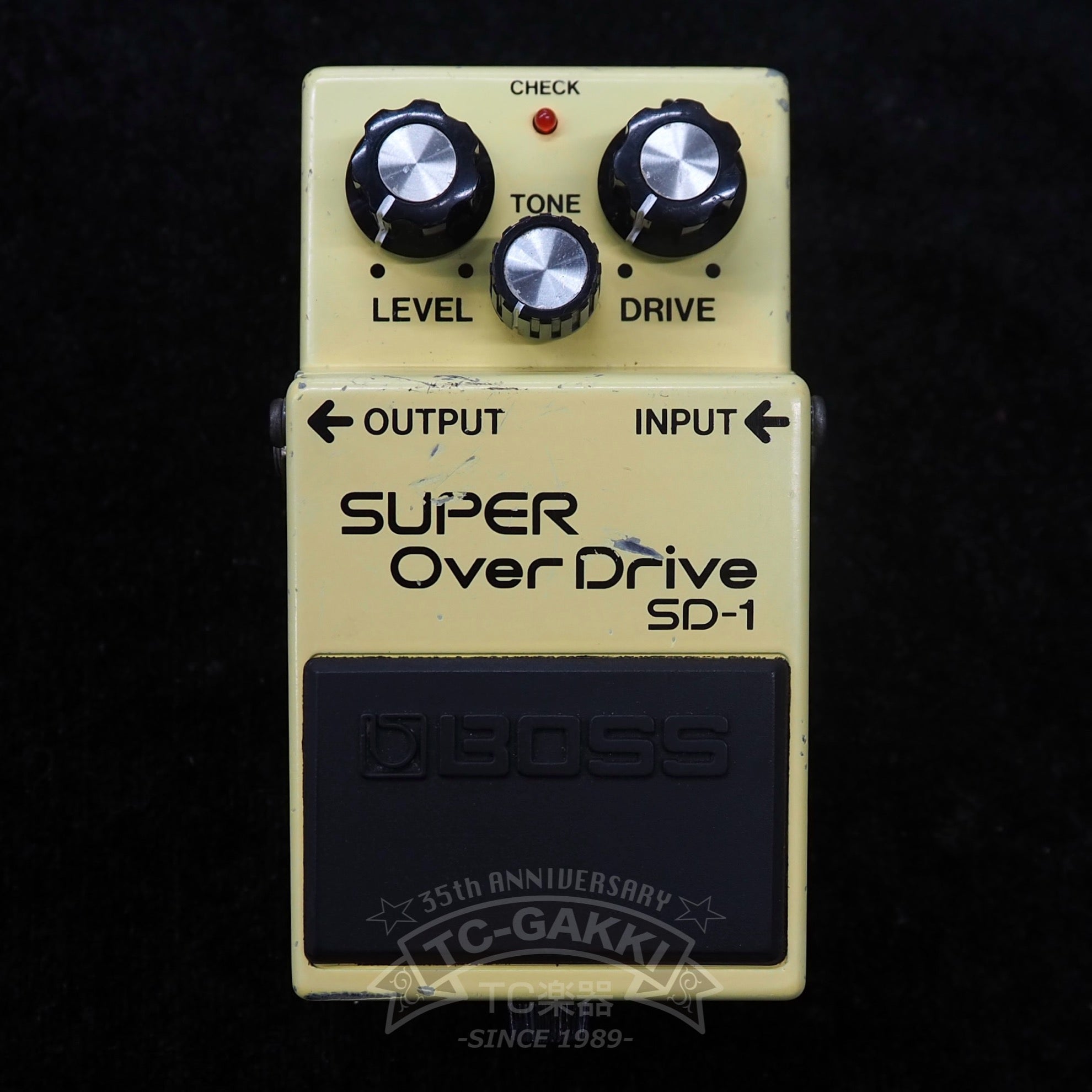 BOSS SD-1 SUPER Over Drive (TAIWAN/JRC4558DD)
