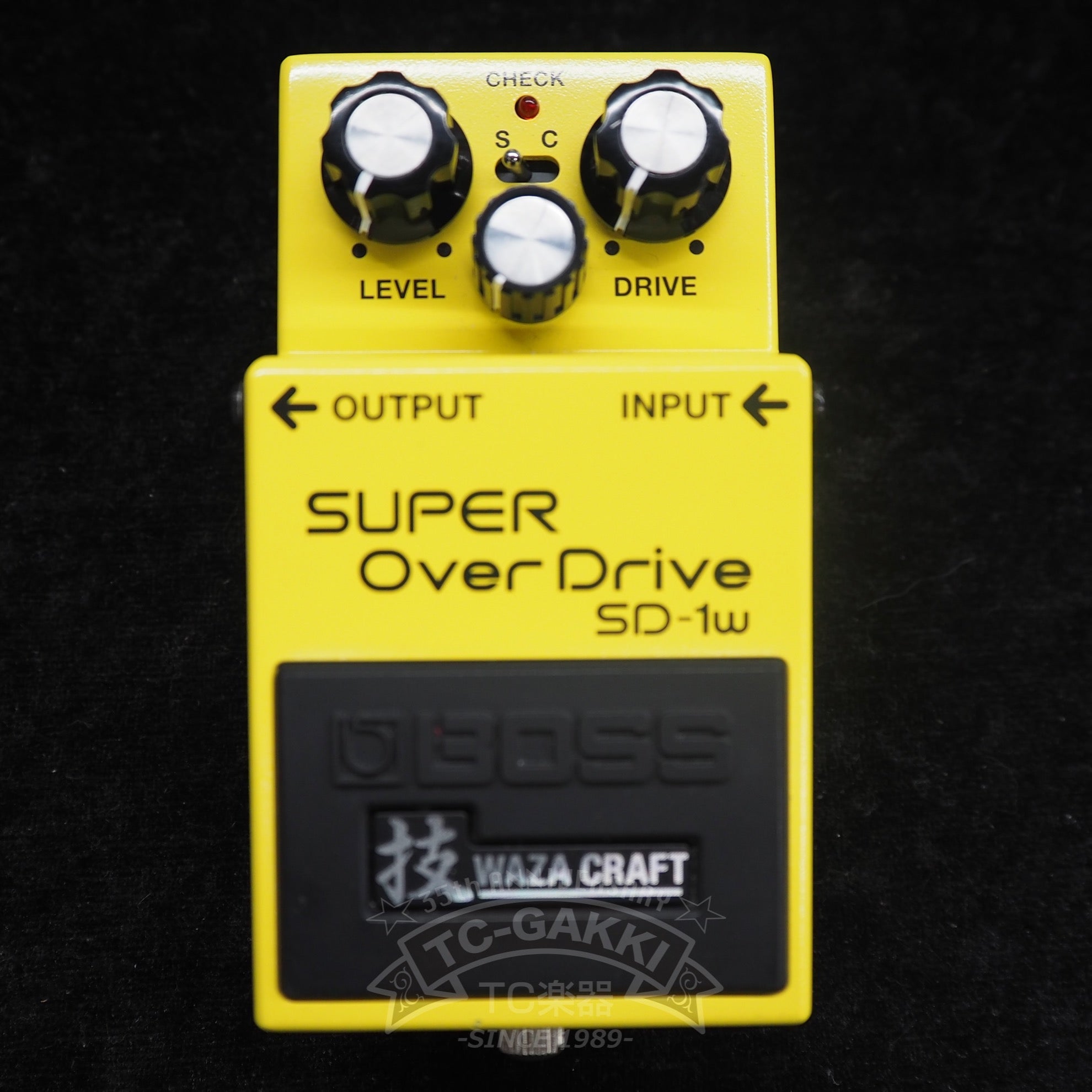 BOSS SD-1W SUPER Over Drive (WAZA CRAFT/JAPAN)