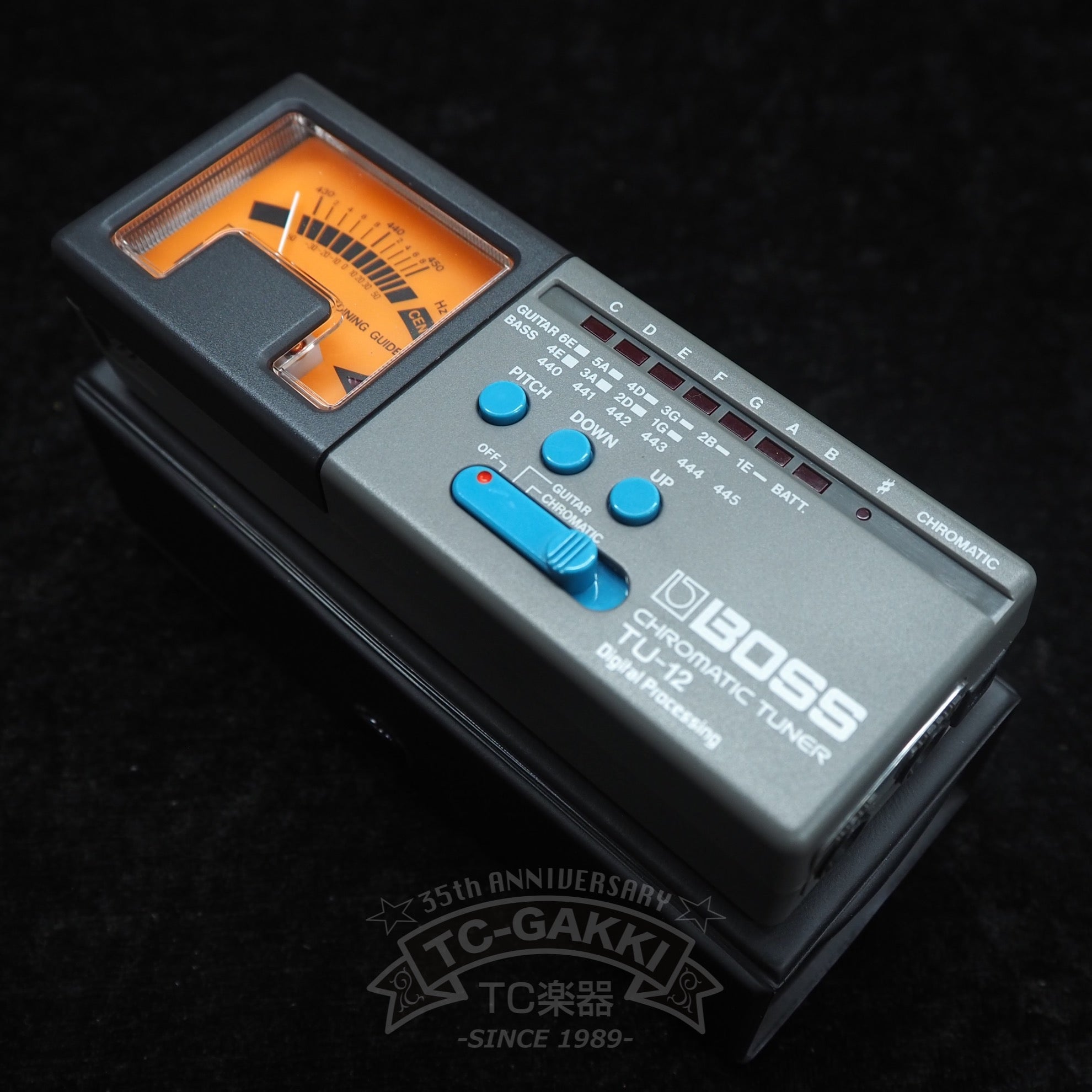 BOSS TU - 12 CHROMATIC TUNER (JAPAN) - TC楽器 - TCGAKKI