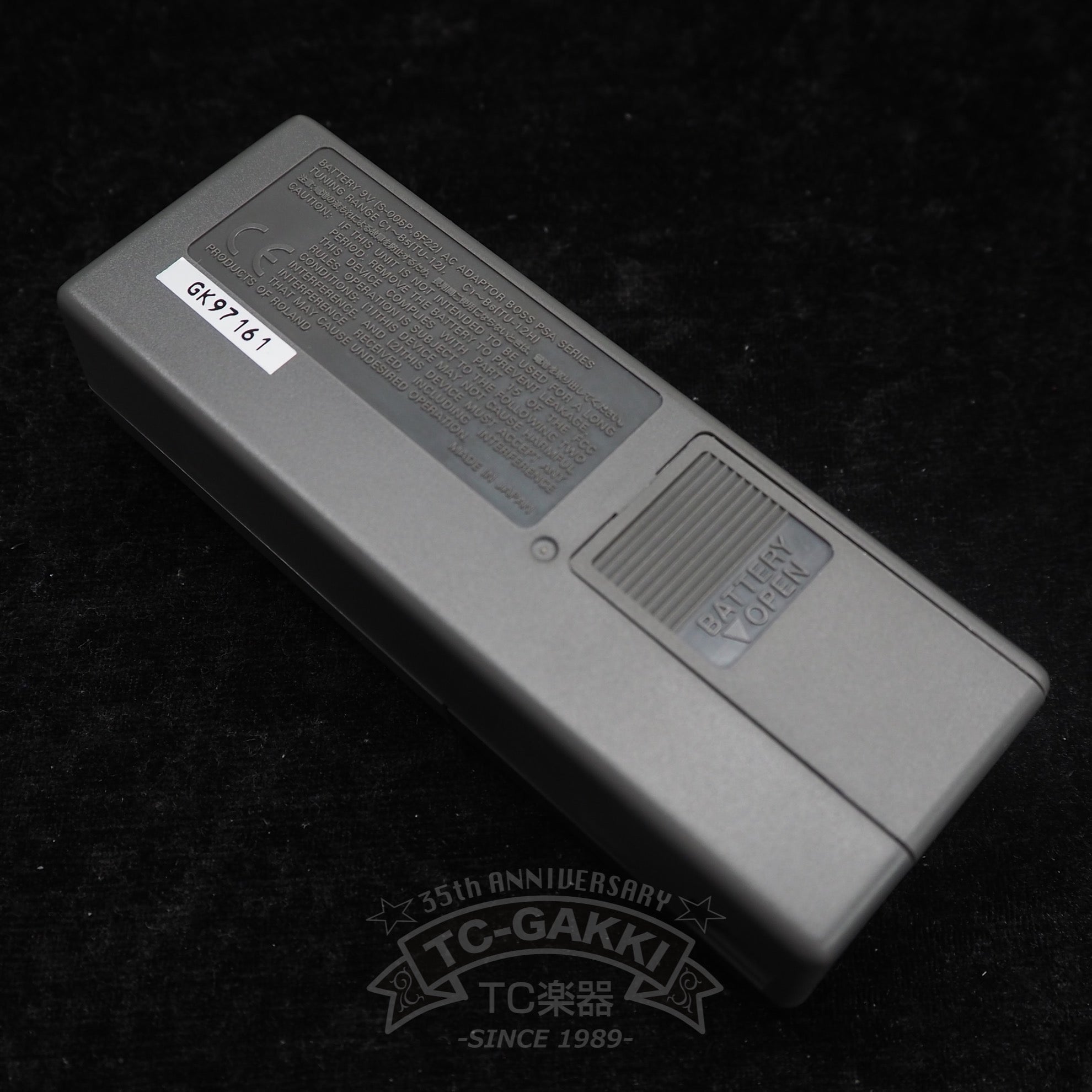 BOSS TU - 12 CHROMATIC TUNER (JAPAN) - TC楽器 - TCGAKKI
