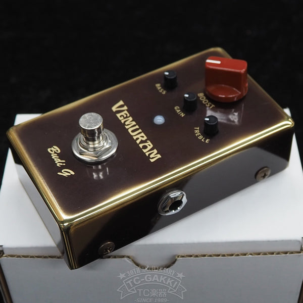 試奏のみほぼ新品！Vemuram Budi-G ベムラム バディ・ジー Vemuram レガシーペダルの進化型「Budi-G」のマジックに迫る