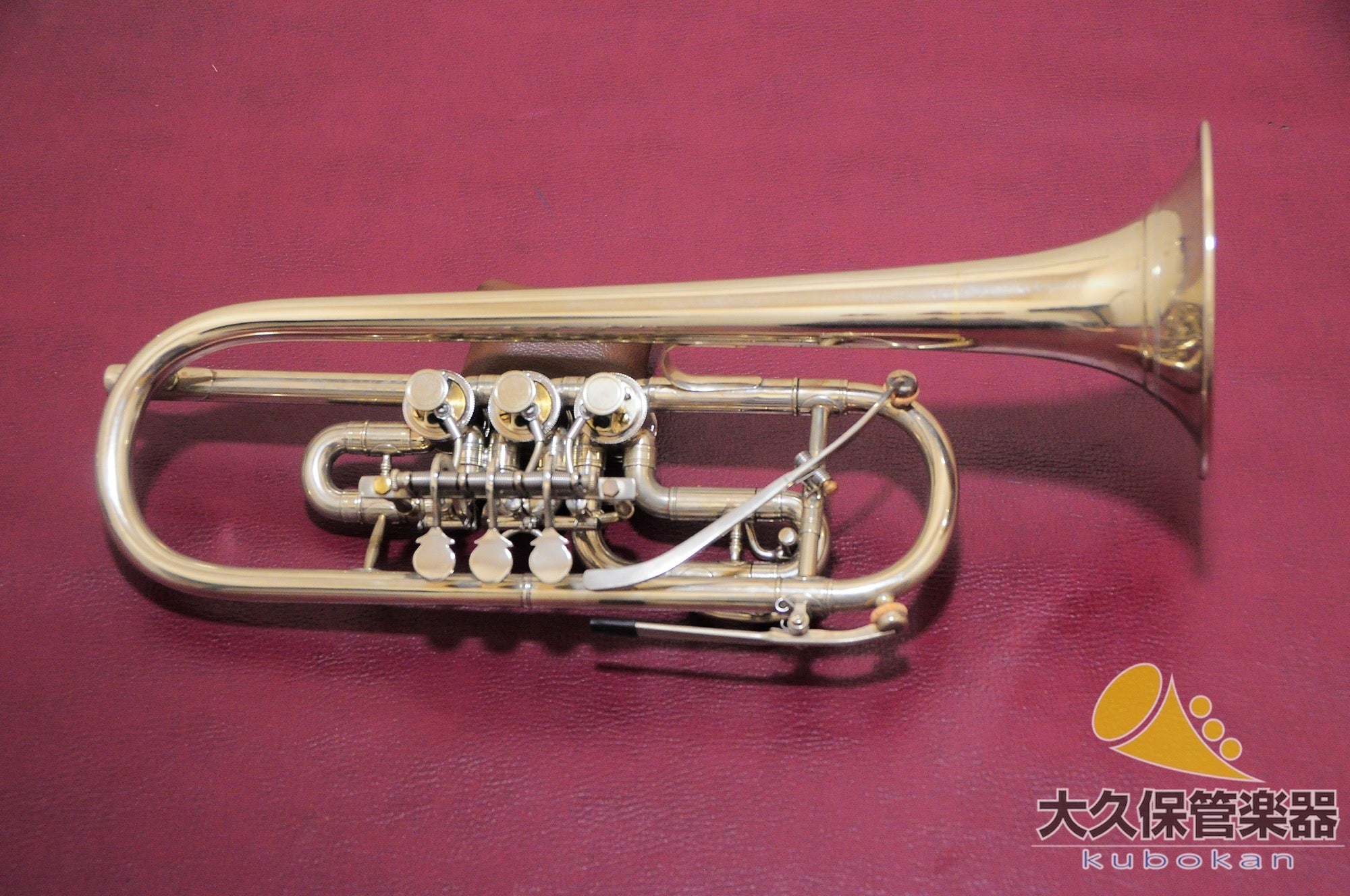 フィンケ C Rotary Trumpet Nickel Silver - TC楽器 - TCGAKKI