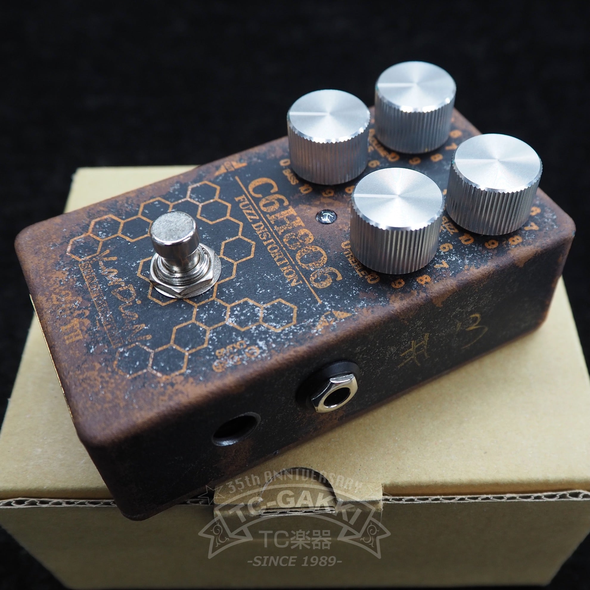 KarDiaN Vitamin C Pumpkin Orange Ver. ファズ ギターエフェクター