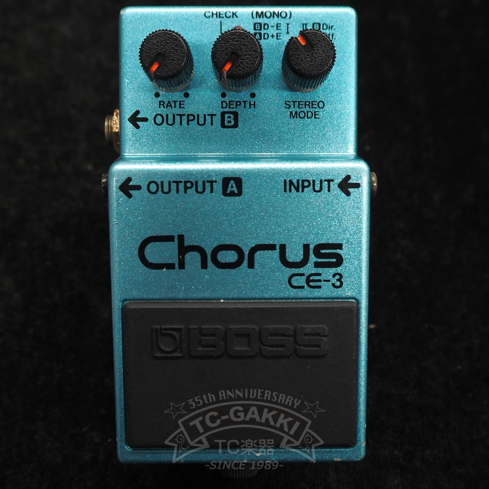 CE - 3 Chorus (JAPAN/Black Label) - TC楽器 - TCGAKKI
