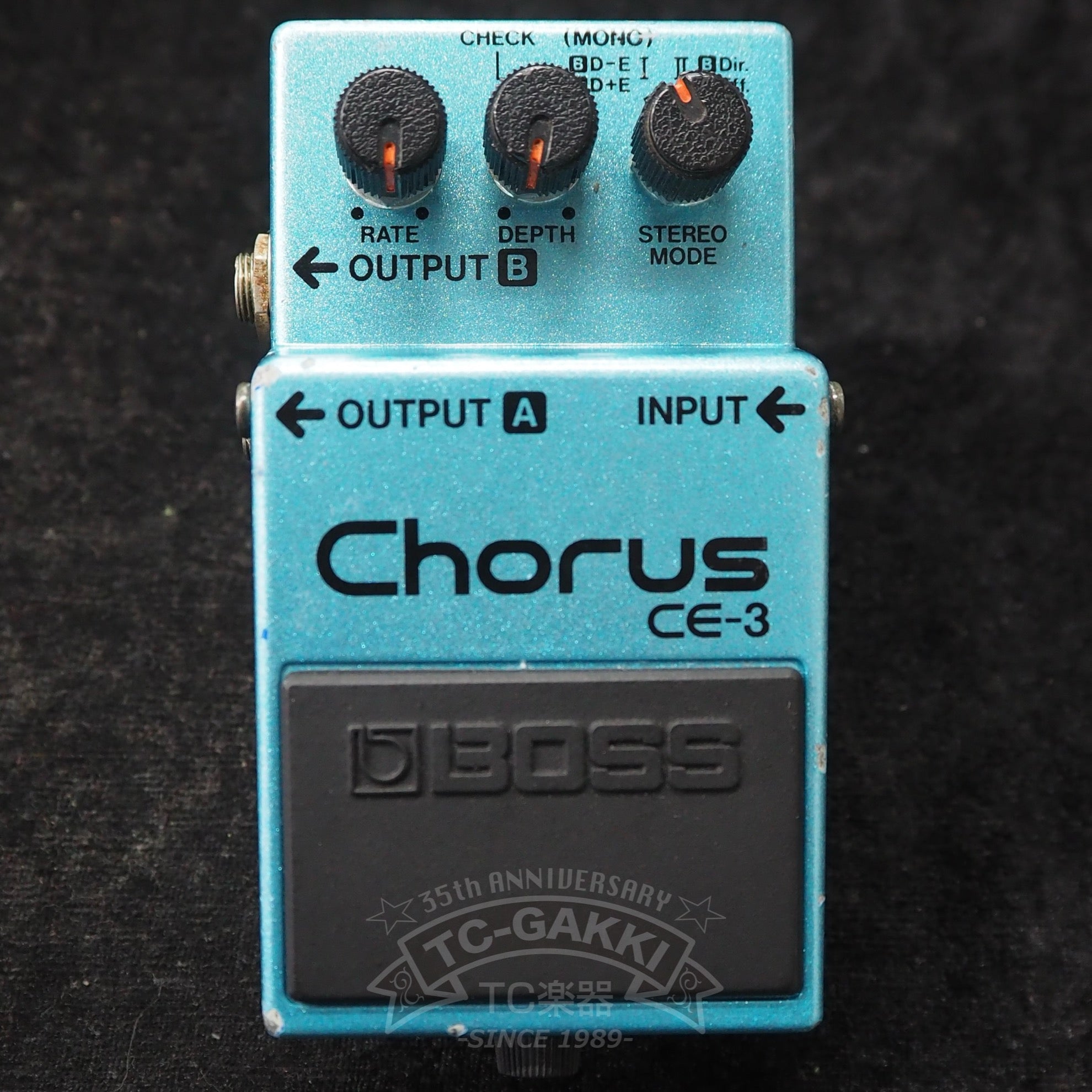 日本製 BOSS CE-3・GE-7・DS-1 エフェクター 3個 セット CE-3 Chorus