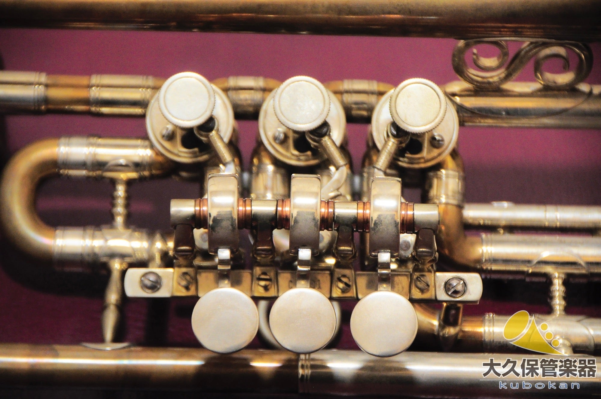 ベルント.C.マイヤーF.A.Heckel Model C/GB C管ロータリートランペット - TC楽器 - TCGAKKI