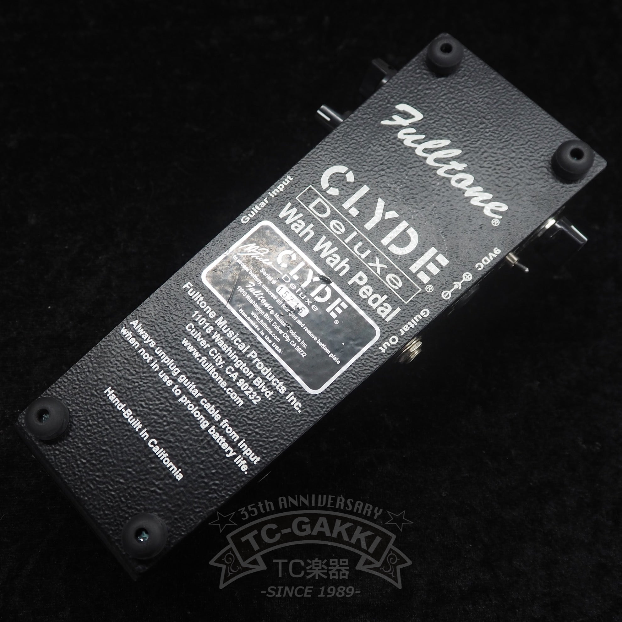 CLYDE Deluxe Wah Wah Pedal - TC楽器 - TCGAKKI