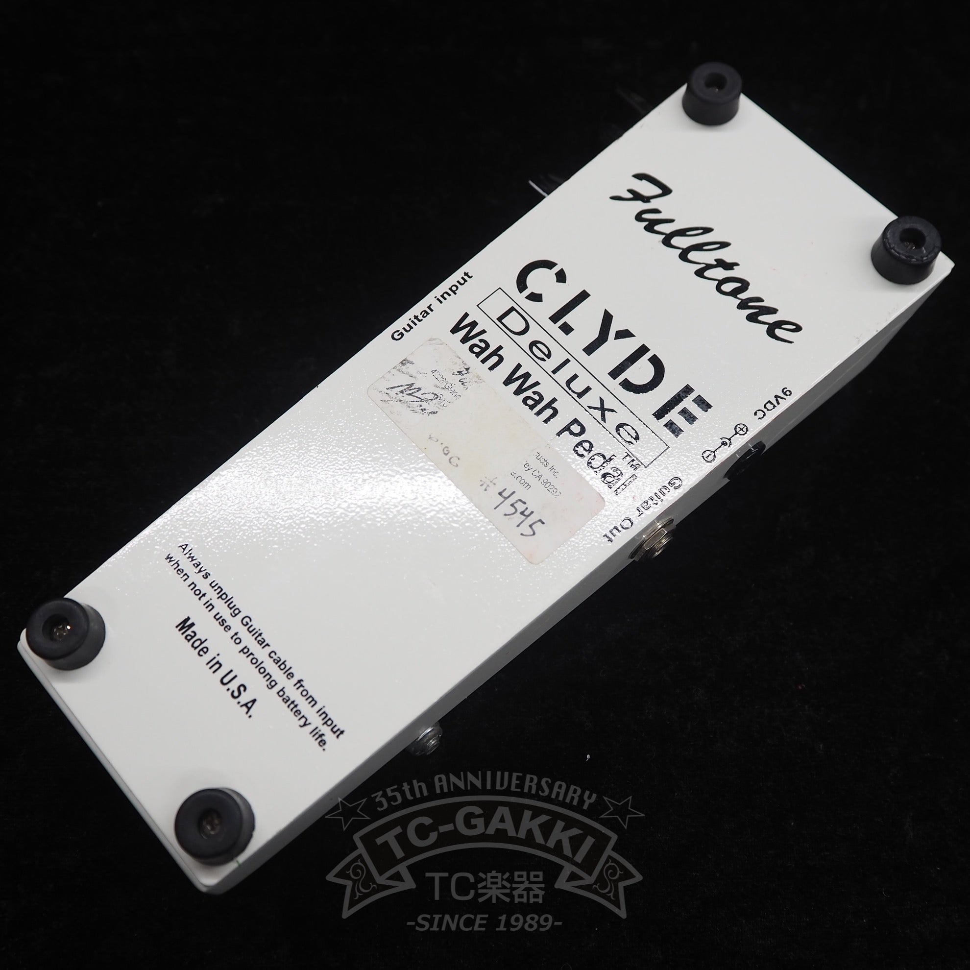 CLYDE Deluxe Wah Wah Pedal (White) - TC楽器 - TCGAKKI