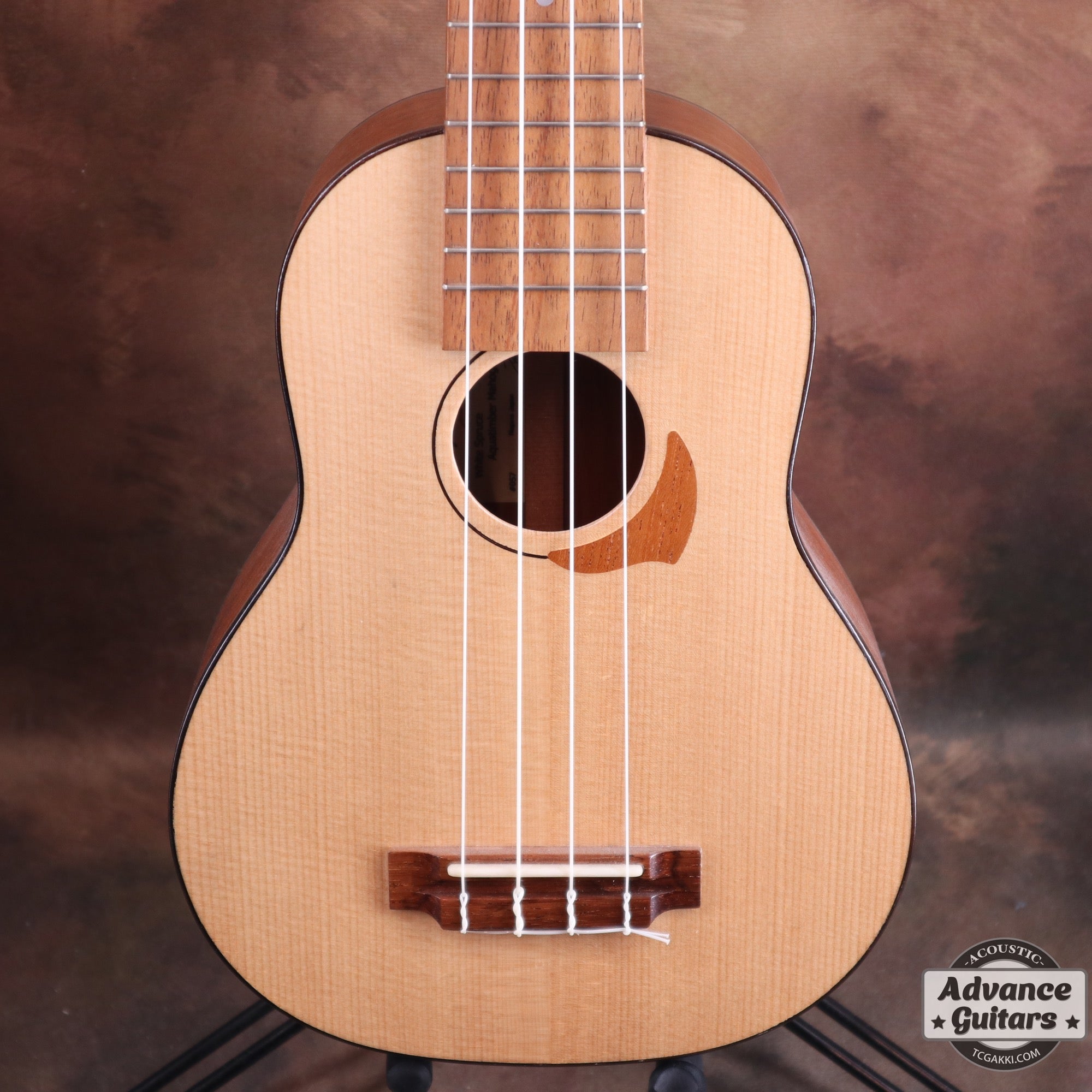 【年末セール】Concert Long Neck White Spruce / Aqua Timber Mahogany - TC楽器 - TCGAKKI