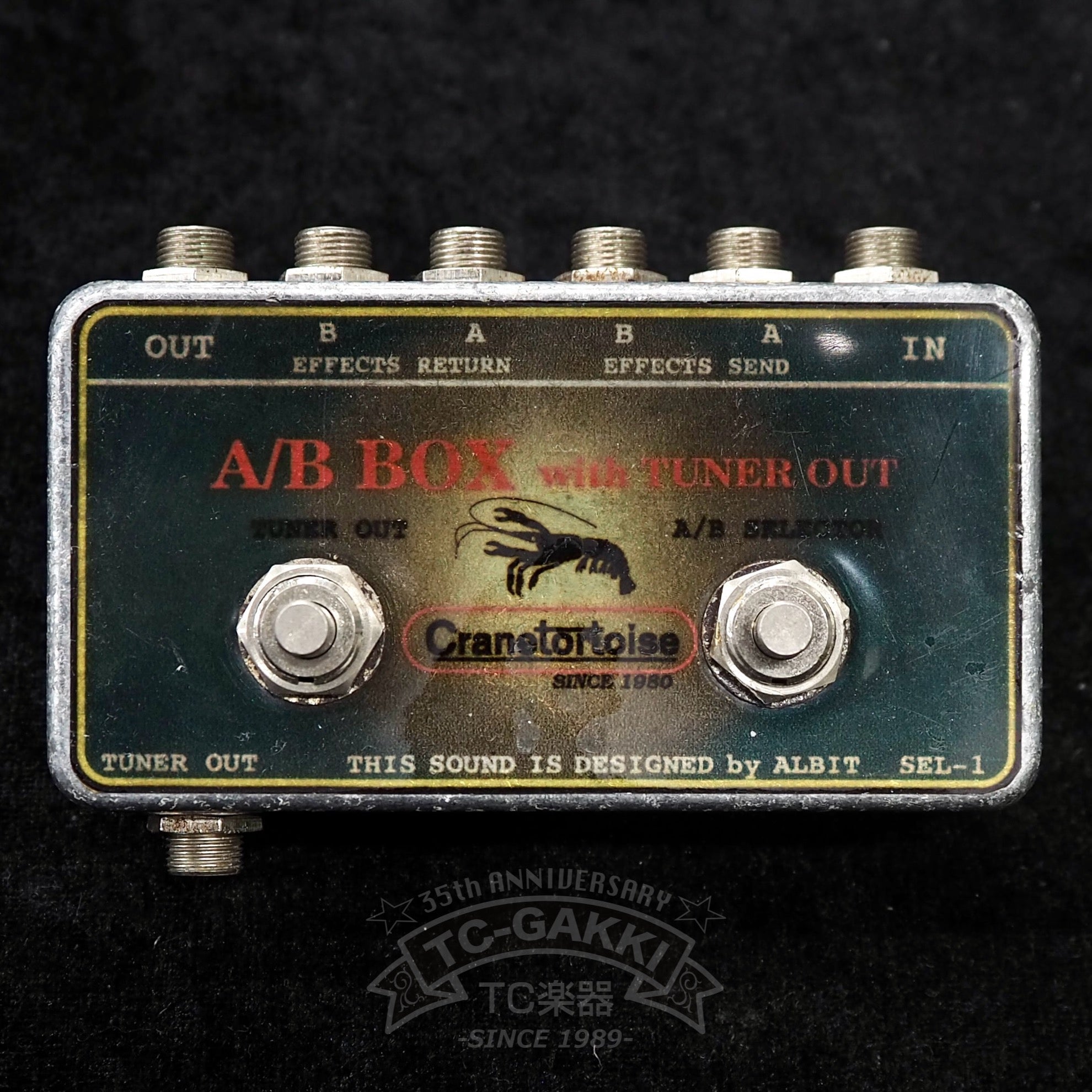 Cranetortoise SEL-1 A/B BOX with TUNER OUT - TC楽器 - TCGAKKI