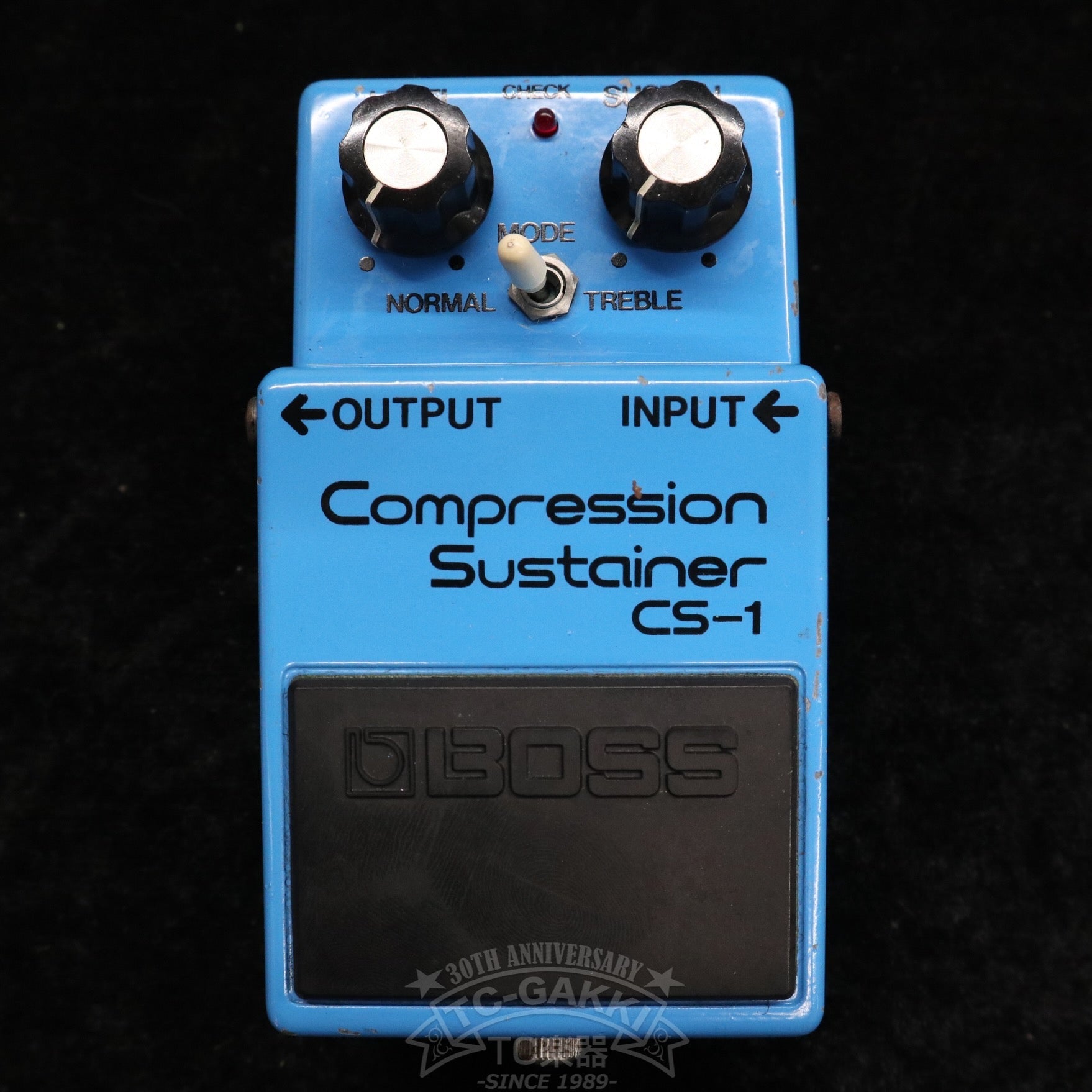 CS - 1 Compression Sustainer (#9300/Silver Screw/JAPAN) - TC楽器 - TCGAKKI