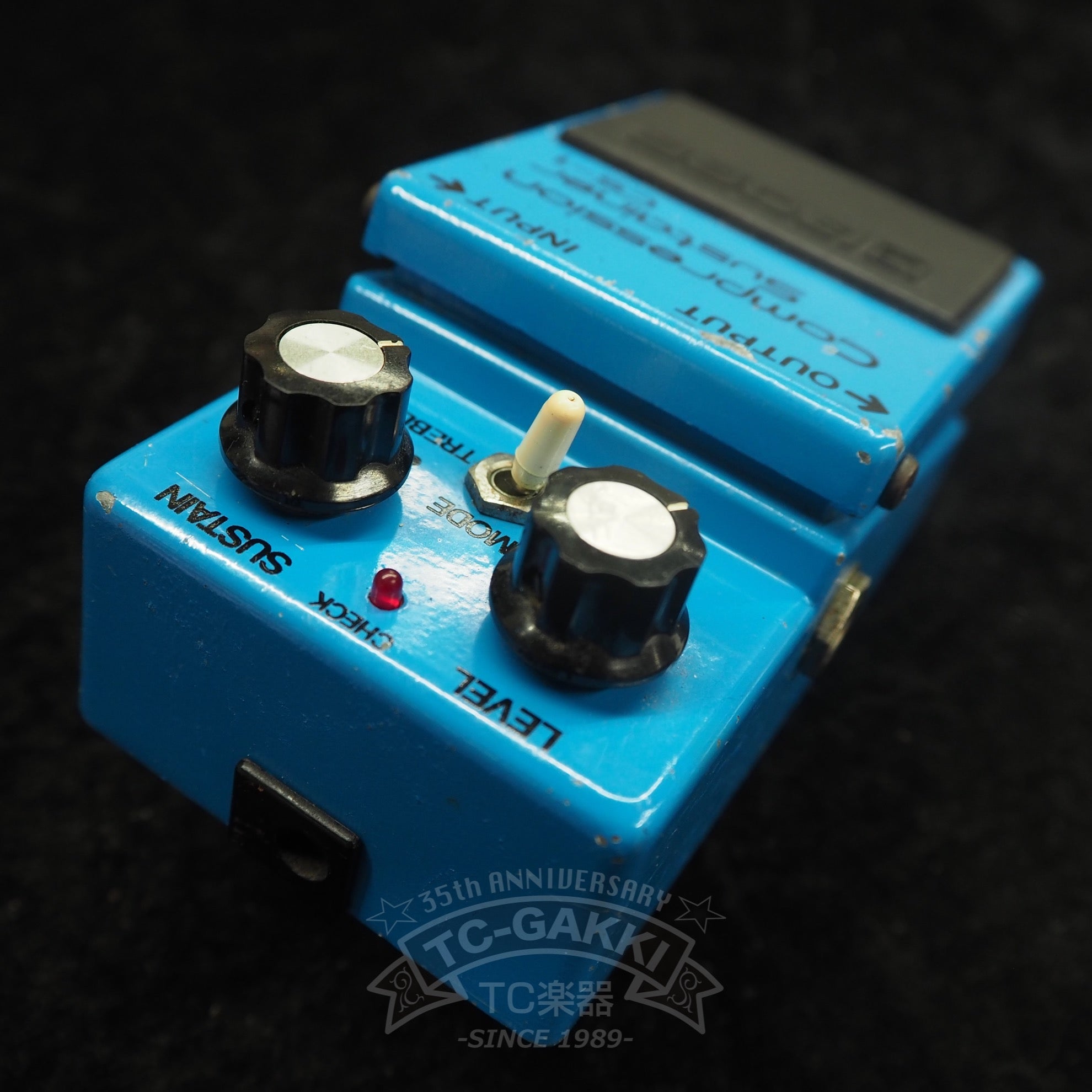 CS - 1 Compression Sustainer (Silver Screw/JAPAN) - TC楽器 - TCGAKKI
