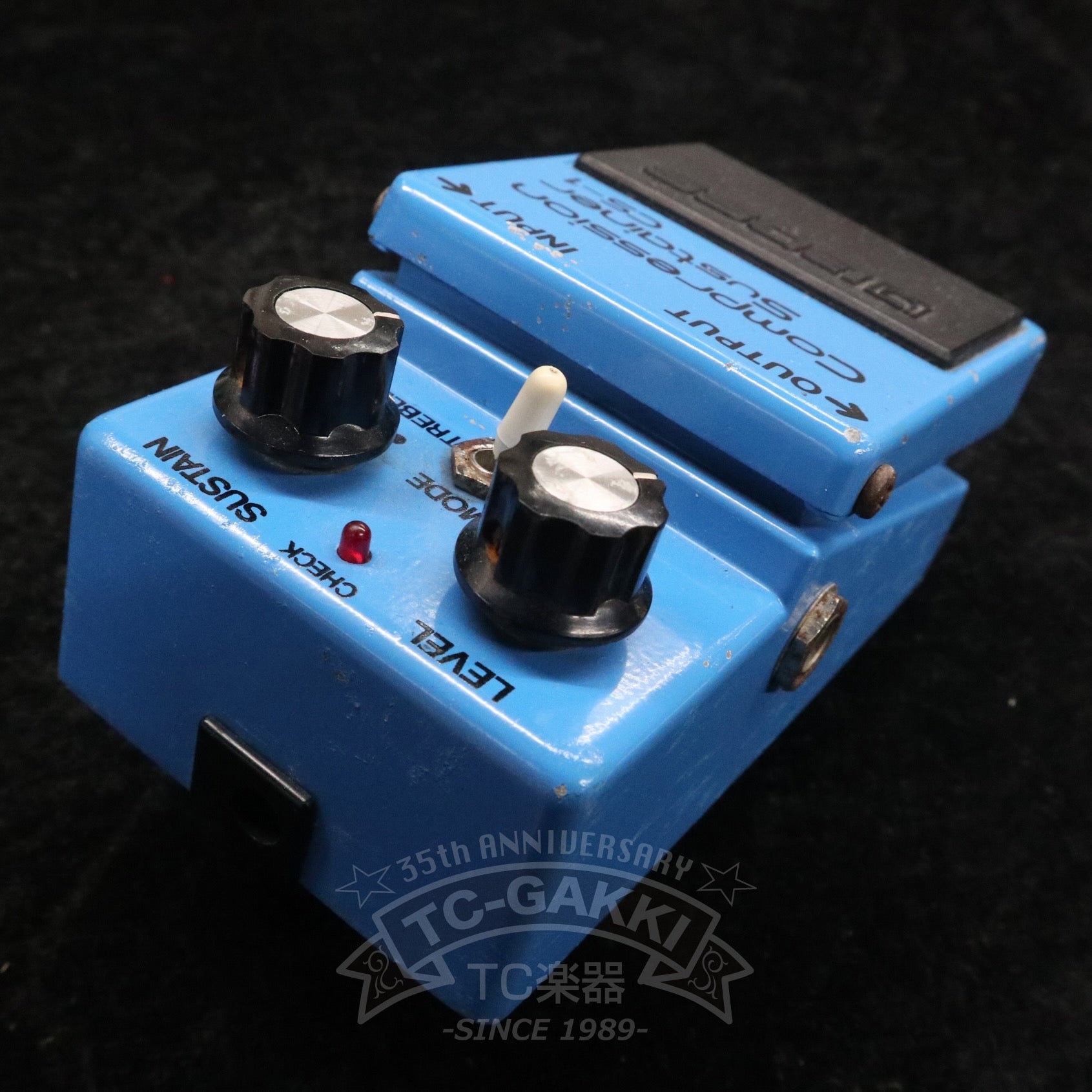 CS - 1 Compression Sustainer (Silver Screw/JAPAN) - TC楽器 - TCGAKKI