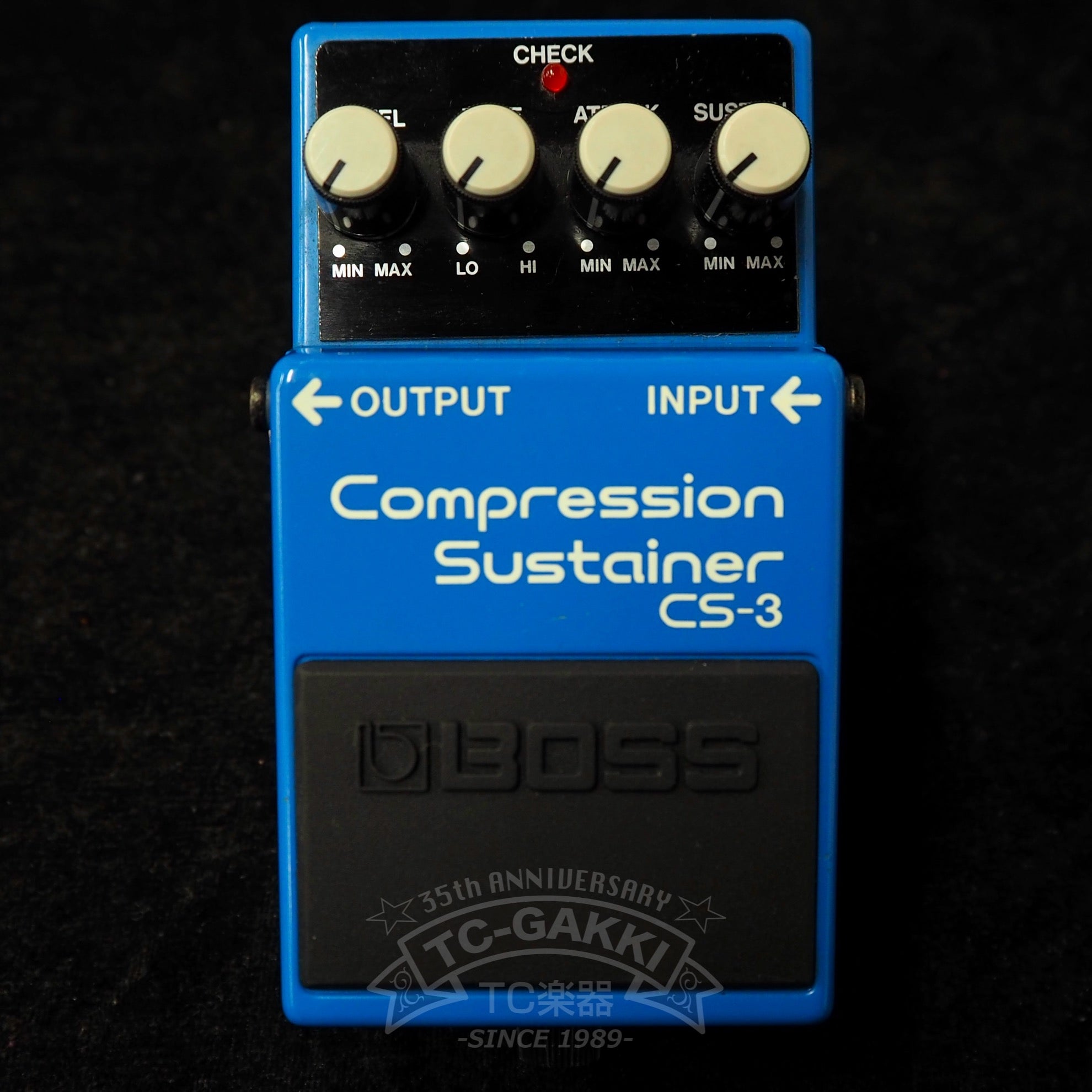 CS - 3 Compression Sustainer - TC楽器 - TCGAKKI