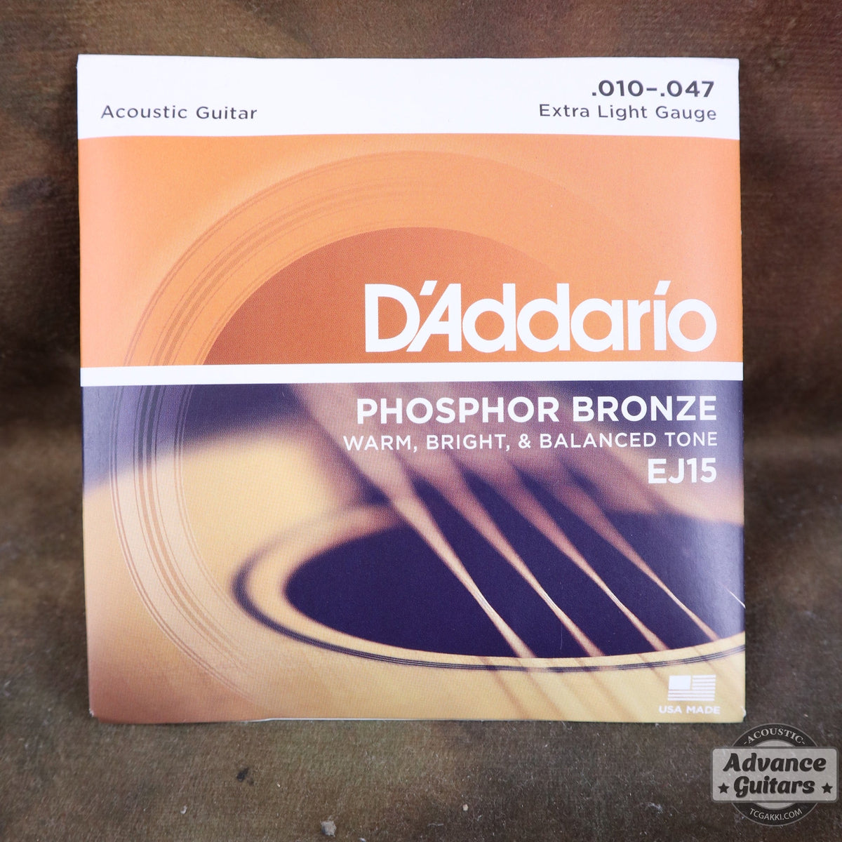 D'Addario / Phosphor Bronze Extra Light EJ15 - TC楽器 - TCGAKKI