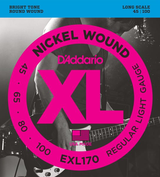 D'Addario XL NICKEL Long Scale - TC楽器 - TCGAKKI