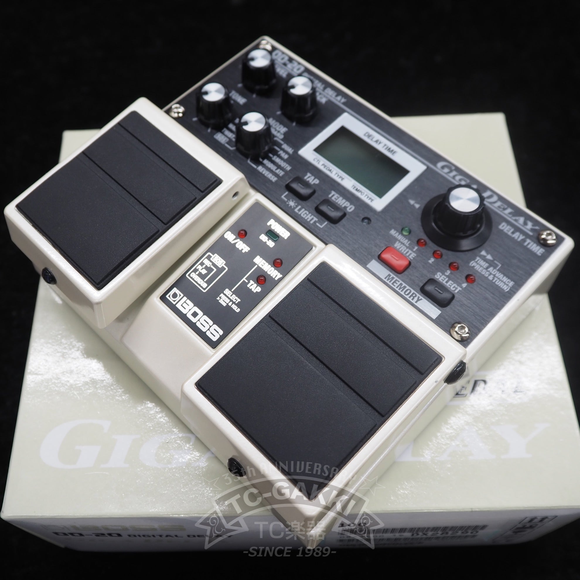 DD - 20 DIGITAL DELAY “GIGA DELAY” - TC楽器 - TCGAKKI