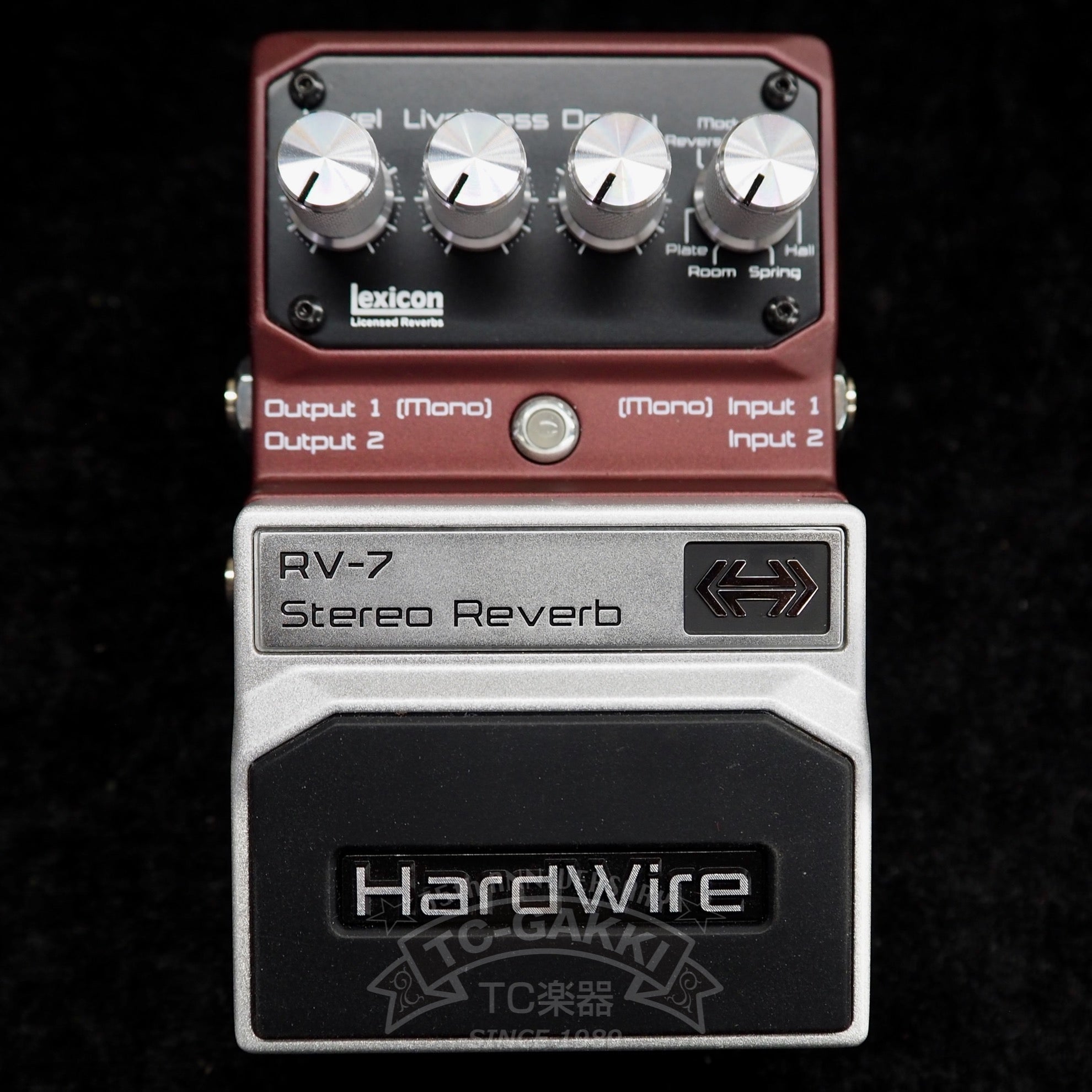 DigiTech HardWire RV-7 STEREO REVERB - TC楽器 - TCGAKKI