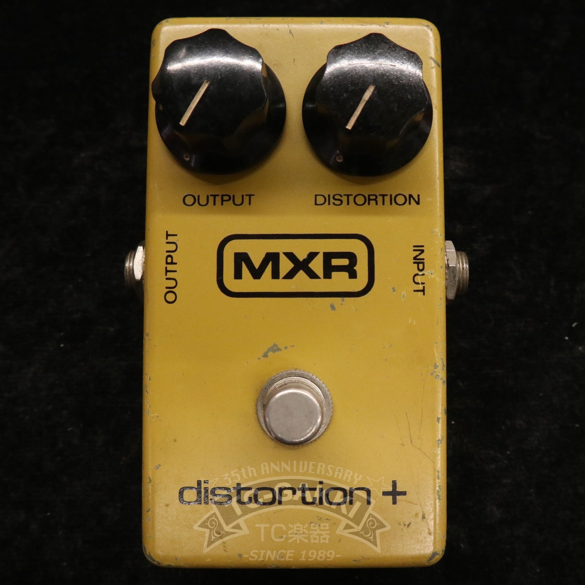 【MXR】 Distortion + ヴィンテージ ヴィンテージ］MXR / 1978年製 Distortion + Block Logo - Vintage