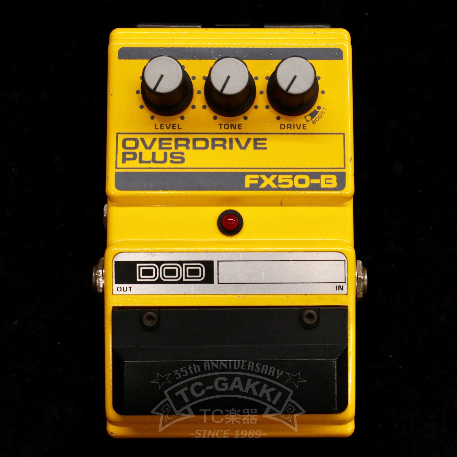 DOD FX50-B OVERDRIVE PLUS (USA) - TC楽器 - TCGAKKI