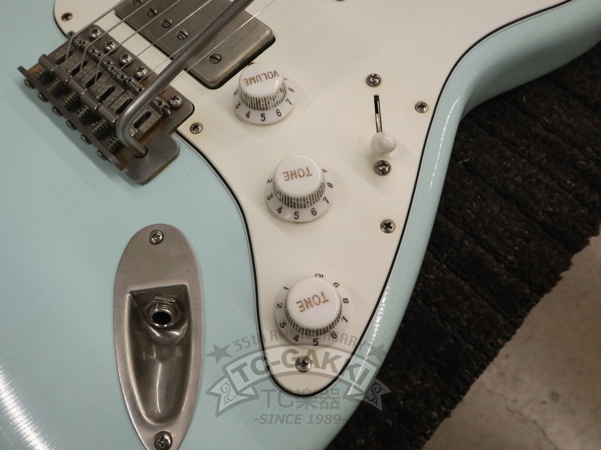 TMG Guitar Dover HSS Sonic Blue