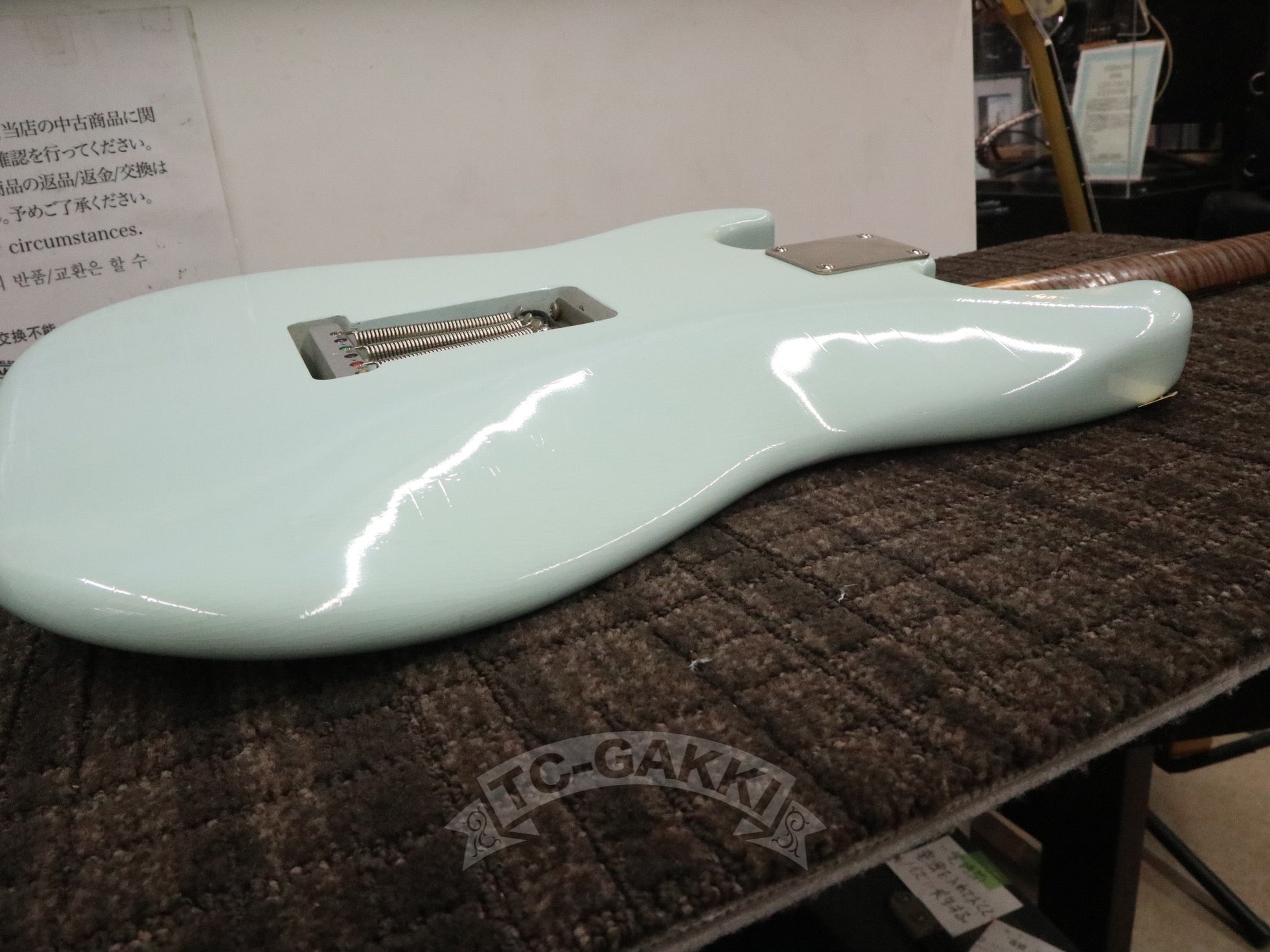 TMG Guitar Dover HSS Sonic Blue